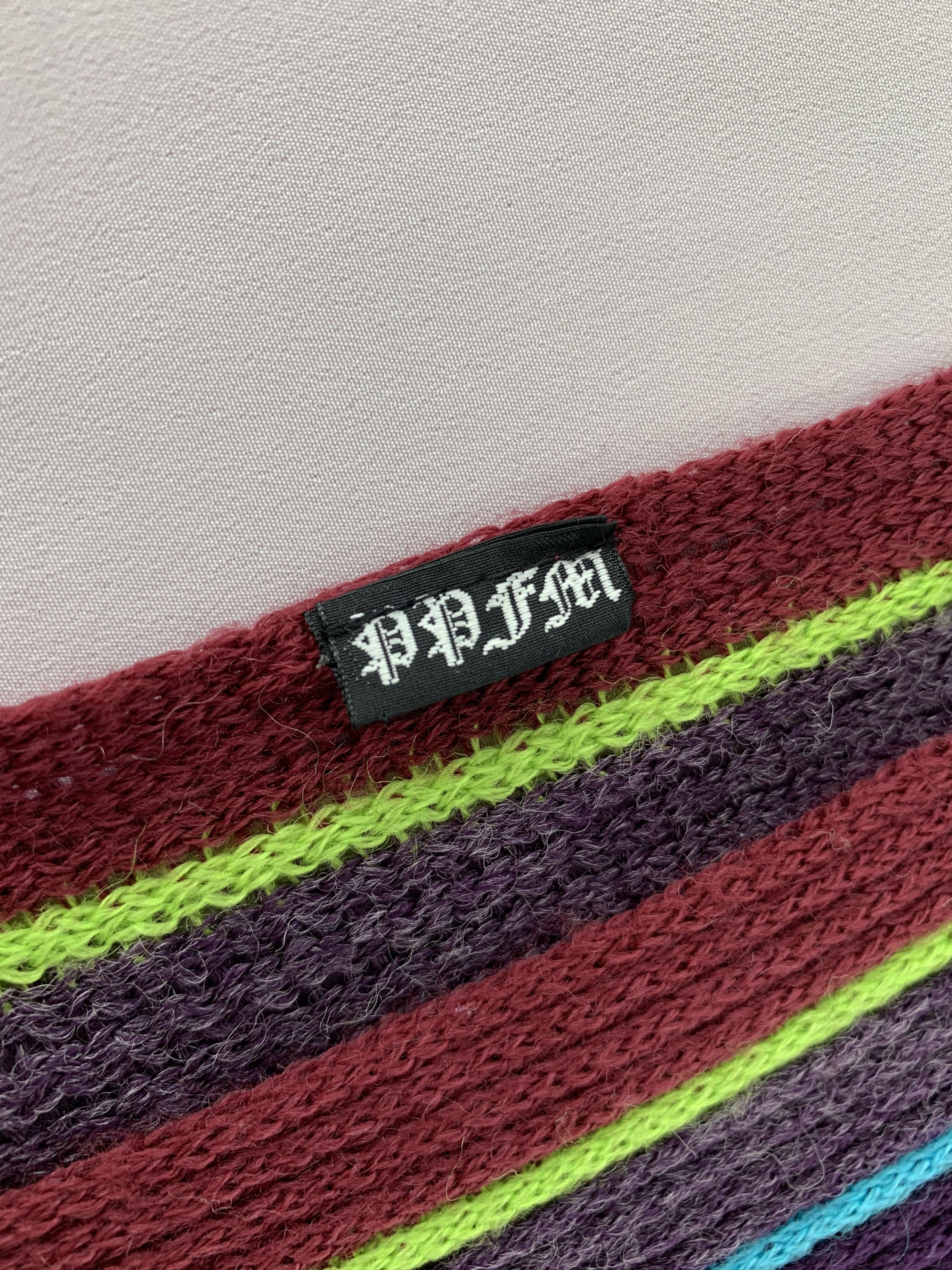 PPFM PPFM Scarf Wool Muffler Neck Wrap BL5198 Size ONE SIZE - 4 Thumbnail