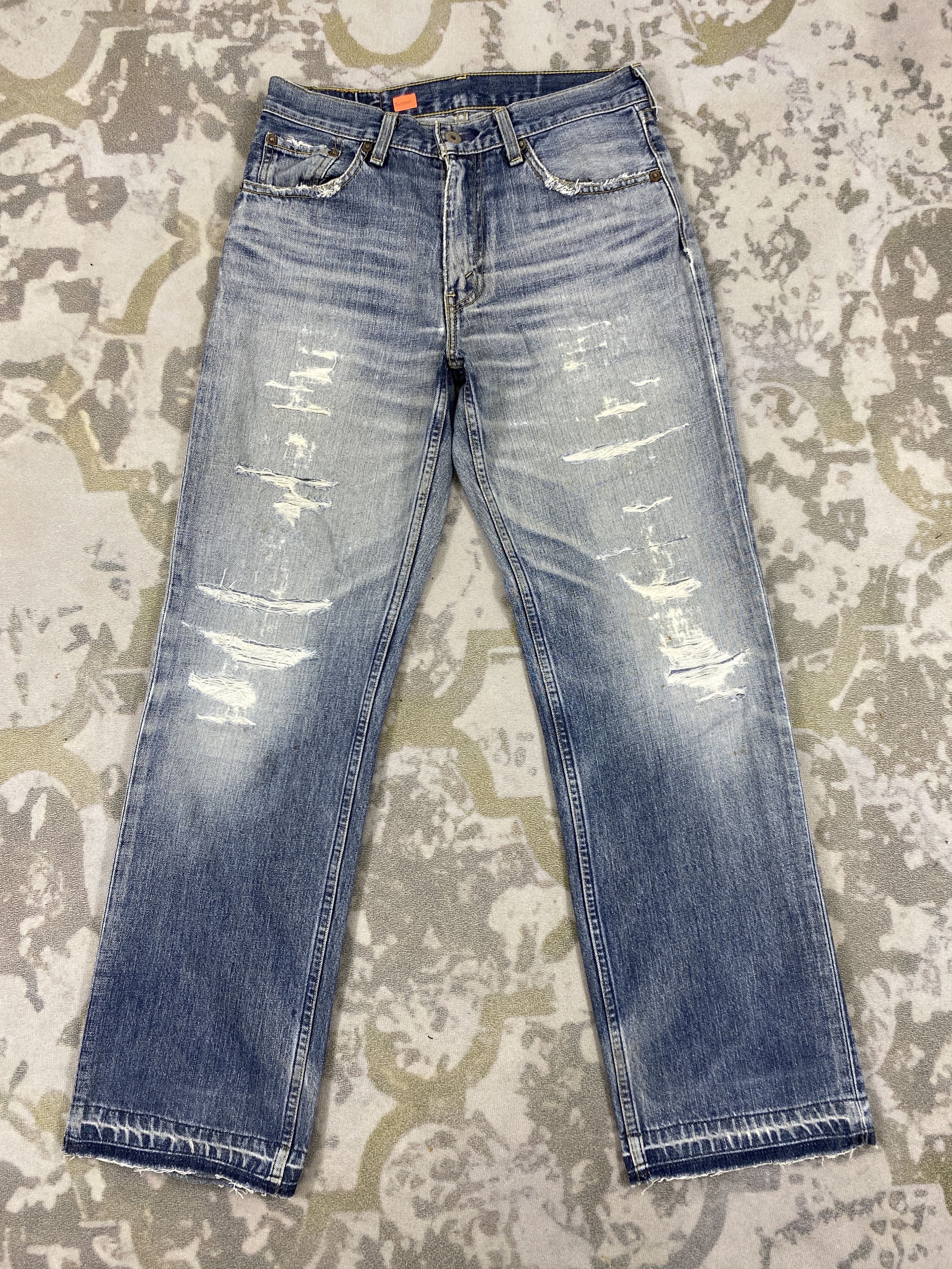 Kapital Distressed Vintage Levi's 502 Kapital Style Size US 29 - 1 Thumbnail