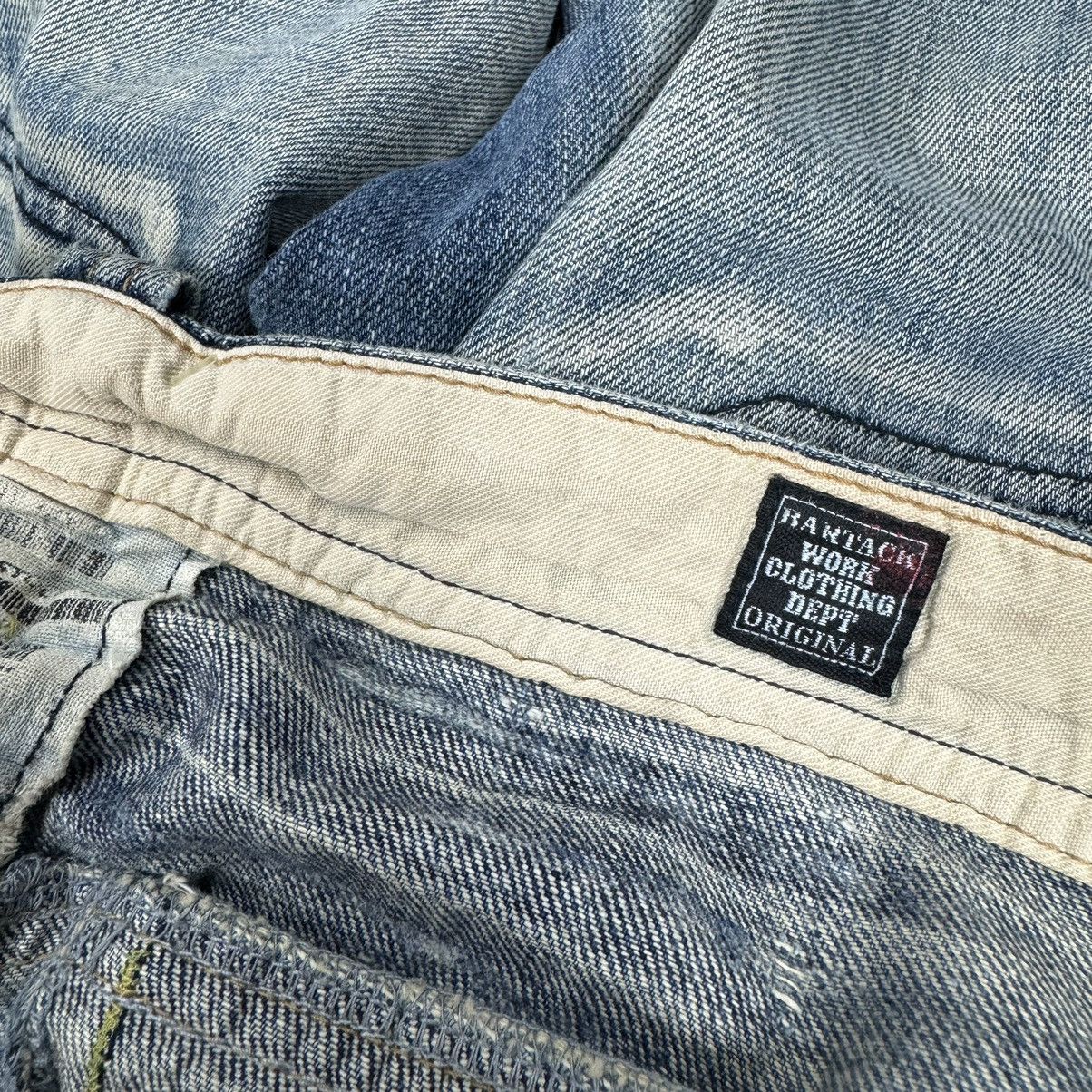 If Six Was Nine ☀️BARTACK MILL SPEC PATCHWORK DENIM PANTS Size US 34 / EU 50 - 11 Thumbnail