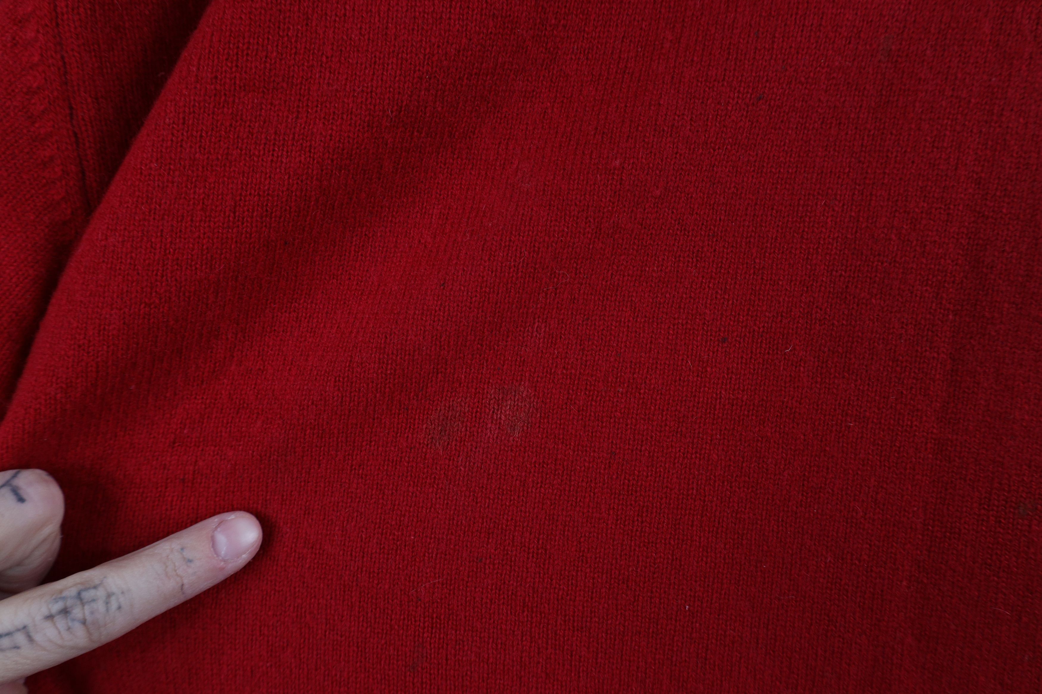 Lands' End × Vintage Vintage 90s Lands End Soft Cashmere Knit Crewneck Sweater Size US L / EU 52-54 / 3 - 4 Thumbnail