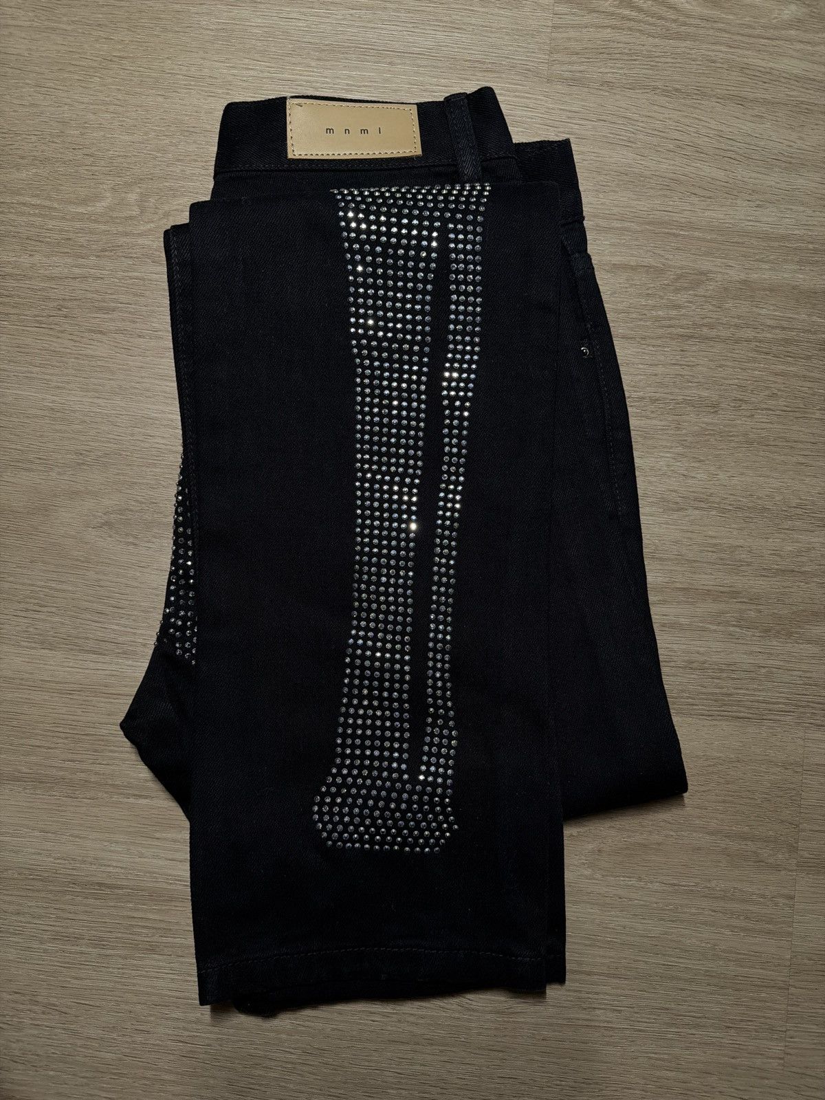 MNML MNML Skelton Jeans dead stock Size US 29 - 2 Thumbnail