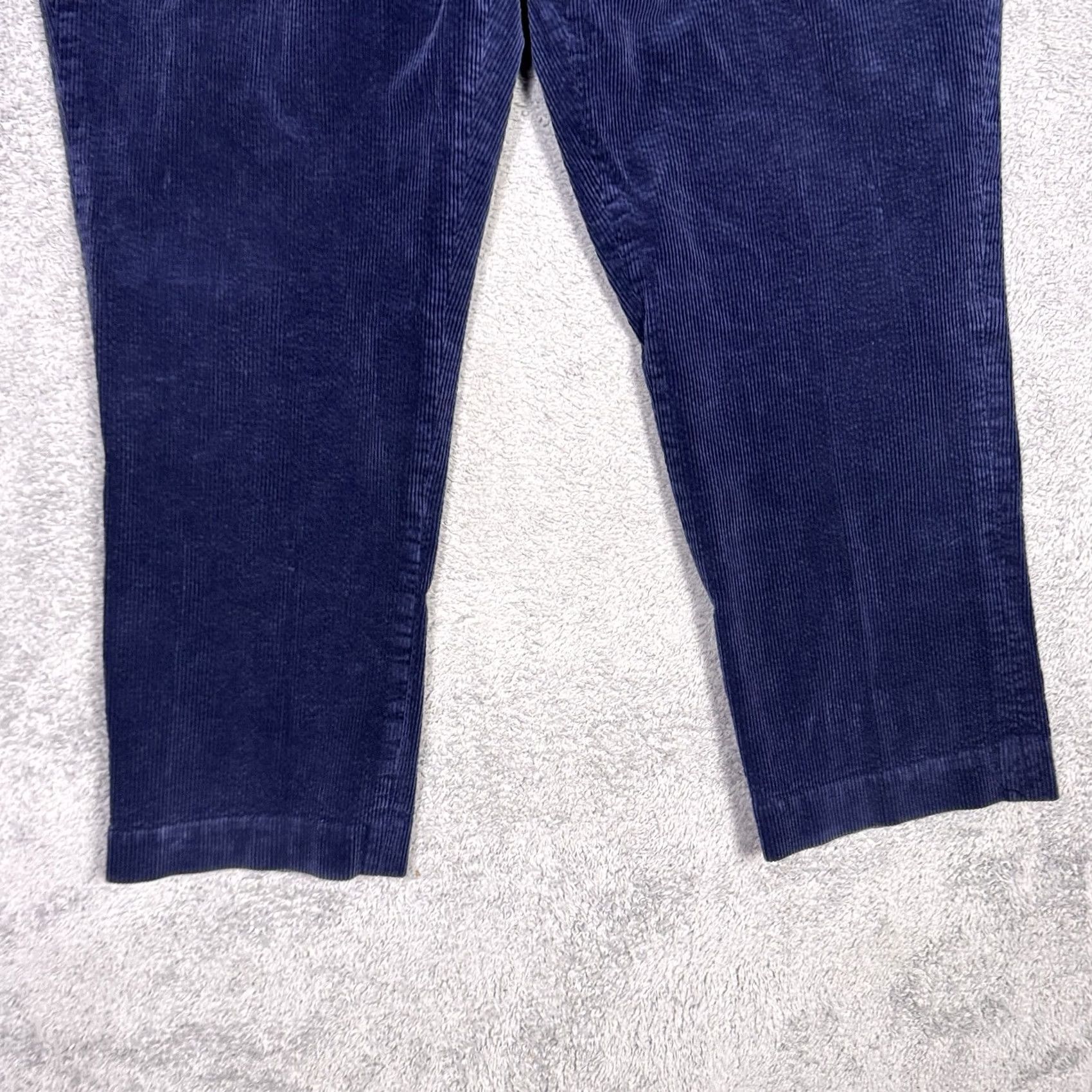 Polo Ralph Lauren Polo Ralph Lauren Corduroy Pants Mens 38x26 Classic Fit Chino Trouser Blue Size US M / EU 48-50 / 2 - 2 Thumbnail