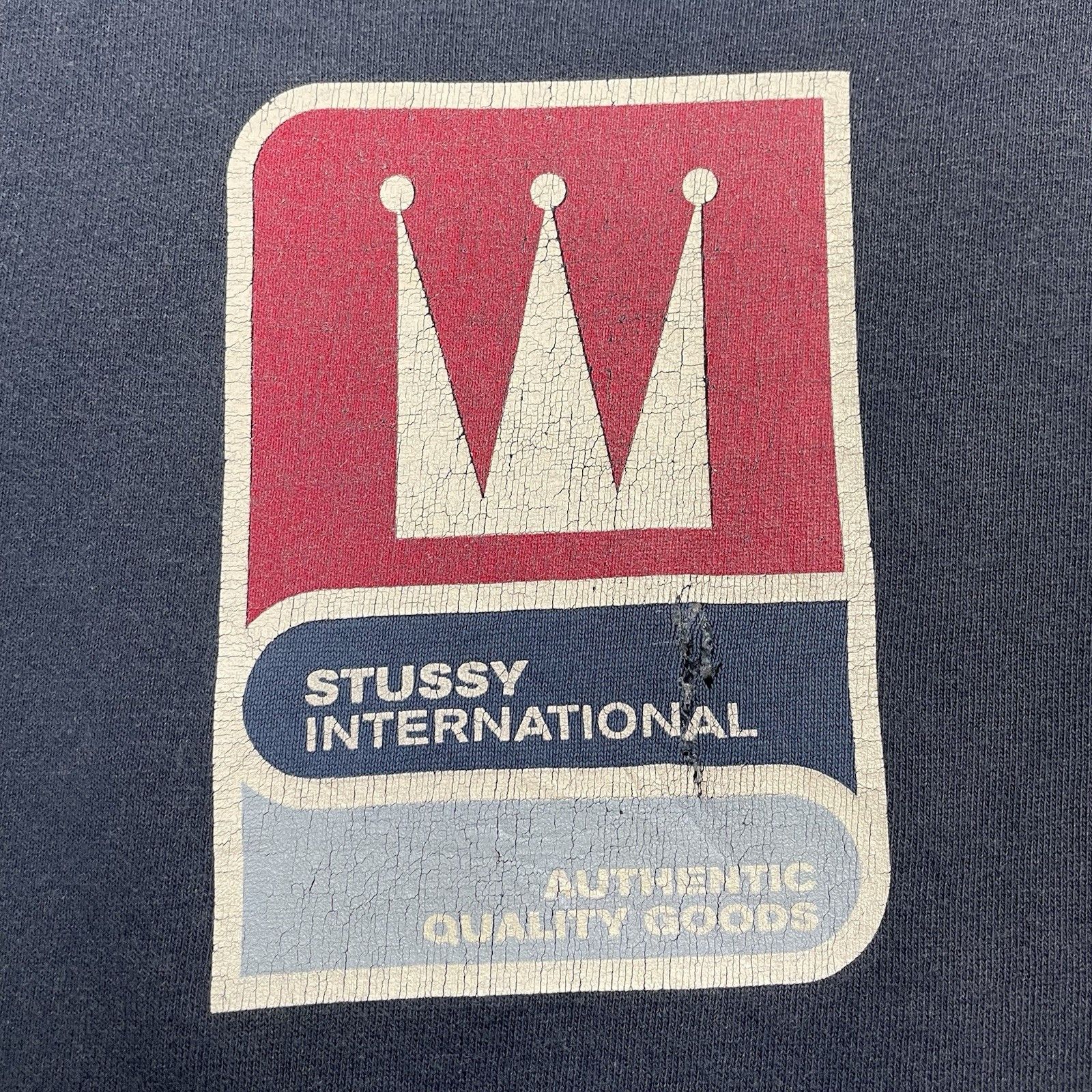 Stussy Vintage Stussy Crown T Shirt Spell Out Logo Women's Small S Size S / US 4 / IT 40 - 3 Thumbnail