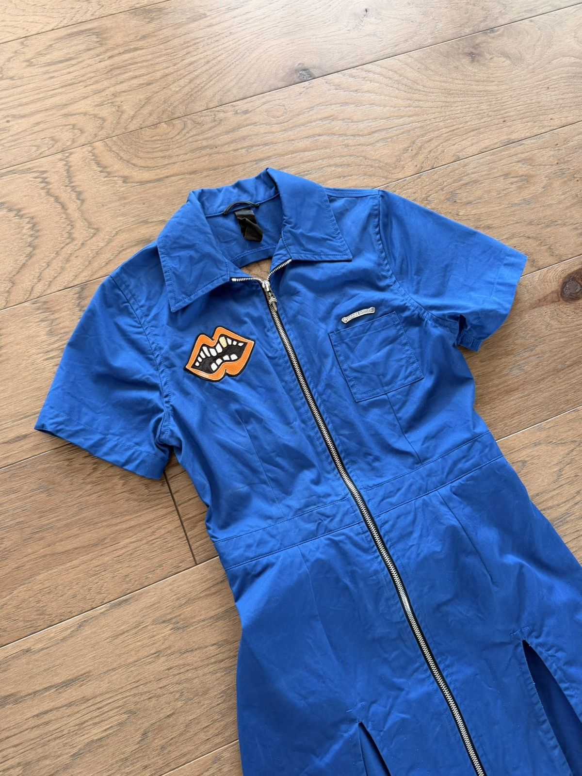 Chrome Hearts Chrome Hearts Matty Boy Orange Chomper Patch Blue Dress Size M / US 6-8 / IT 42-44 - 3 Thumbnail