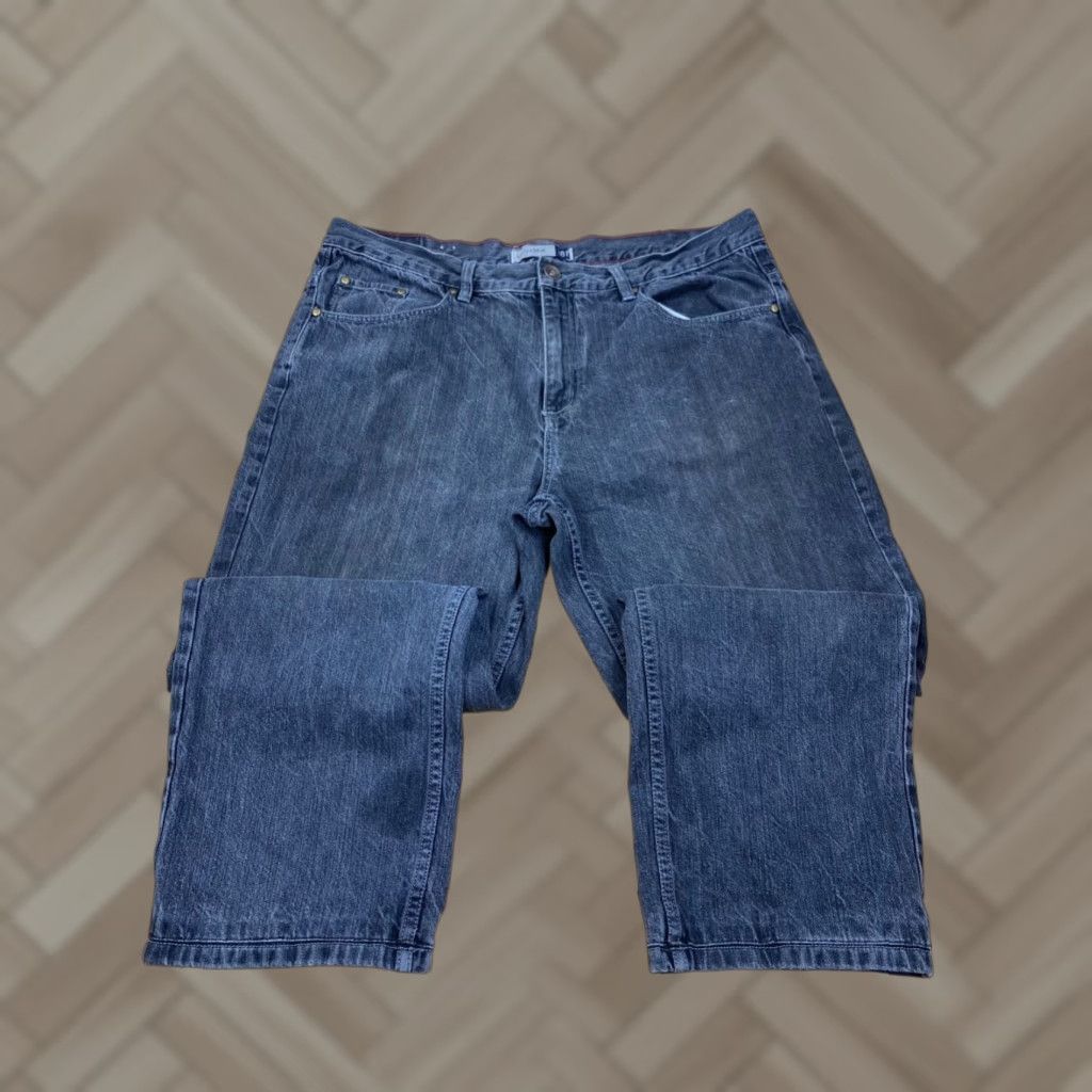 Anchor Blue VINTAGE Anchor Blue Jeans Straight Leg Black Denim 38x28 Men Size US 38 / EU 54 - 1 Thumbnail