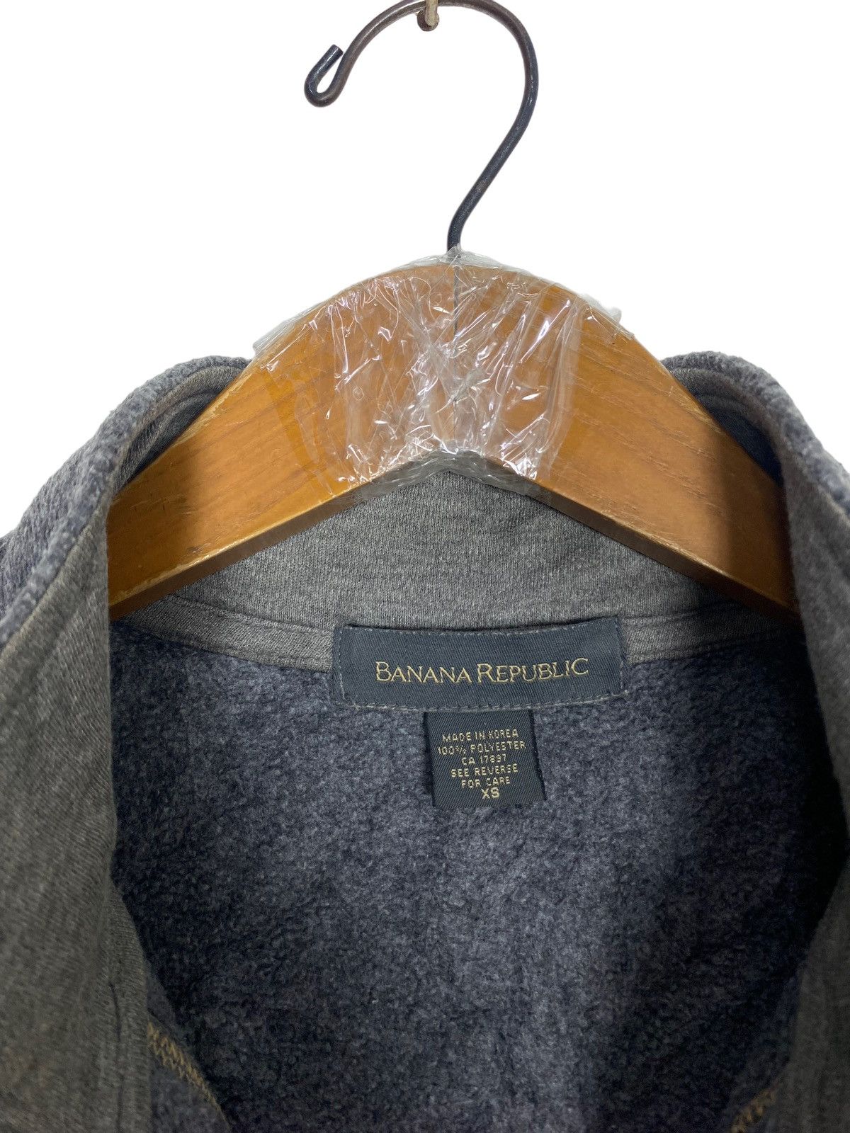 Banana Republic Rare‼️ Banana Republic Fleece Zipper Size US XS / EU 42 / 0 - 5 Thumbnail