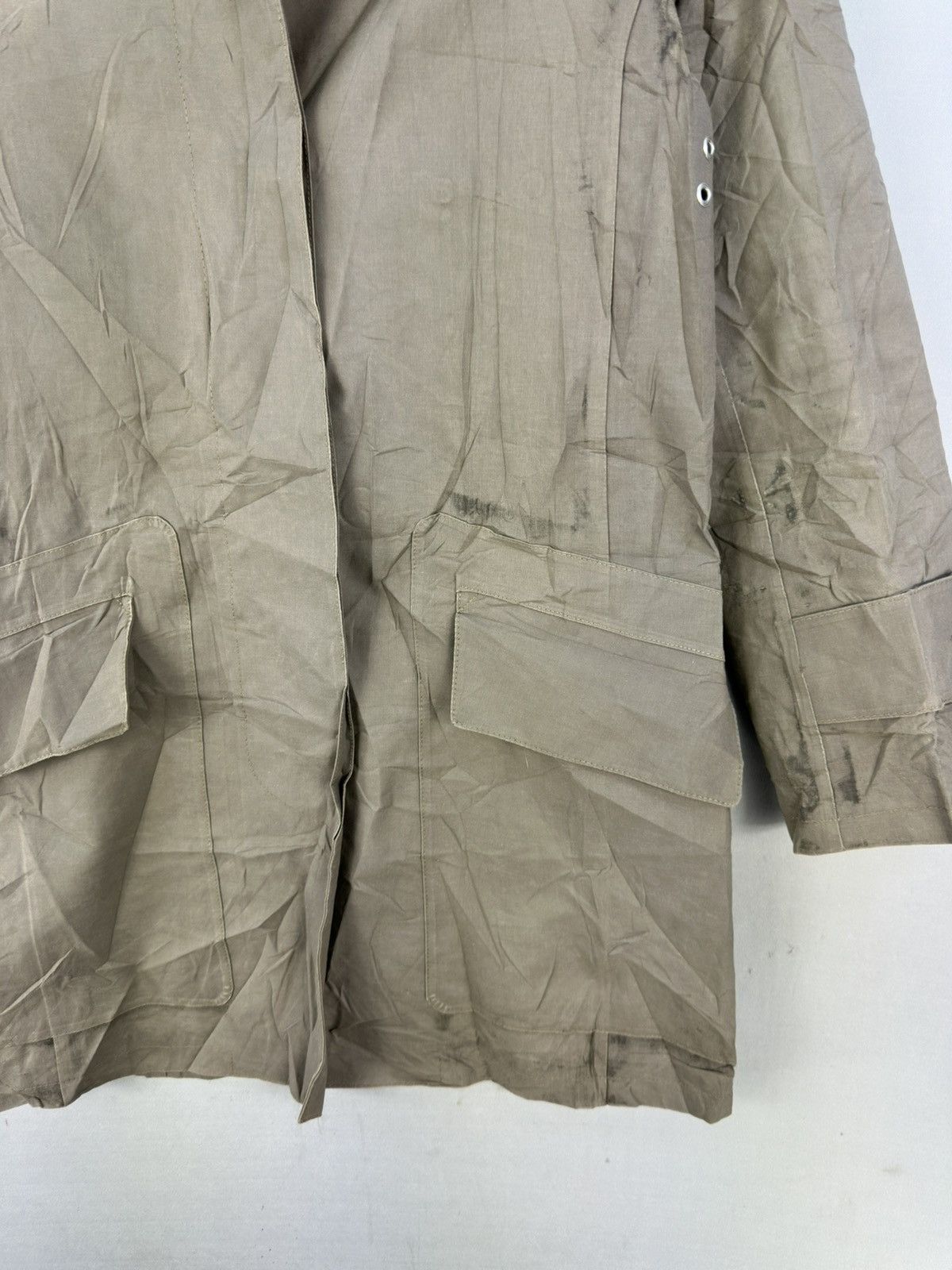 Mackintosh Mackintosh Scotland Cotton Rubber Proofed Jacket Size US S / EU 44-46 / 1 - 3 Thumbnail