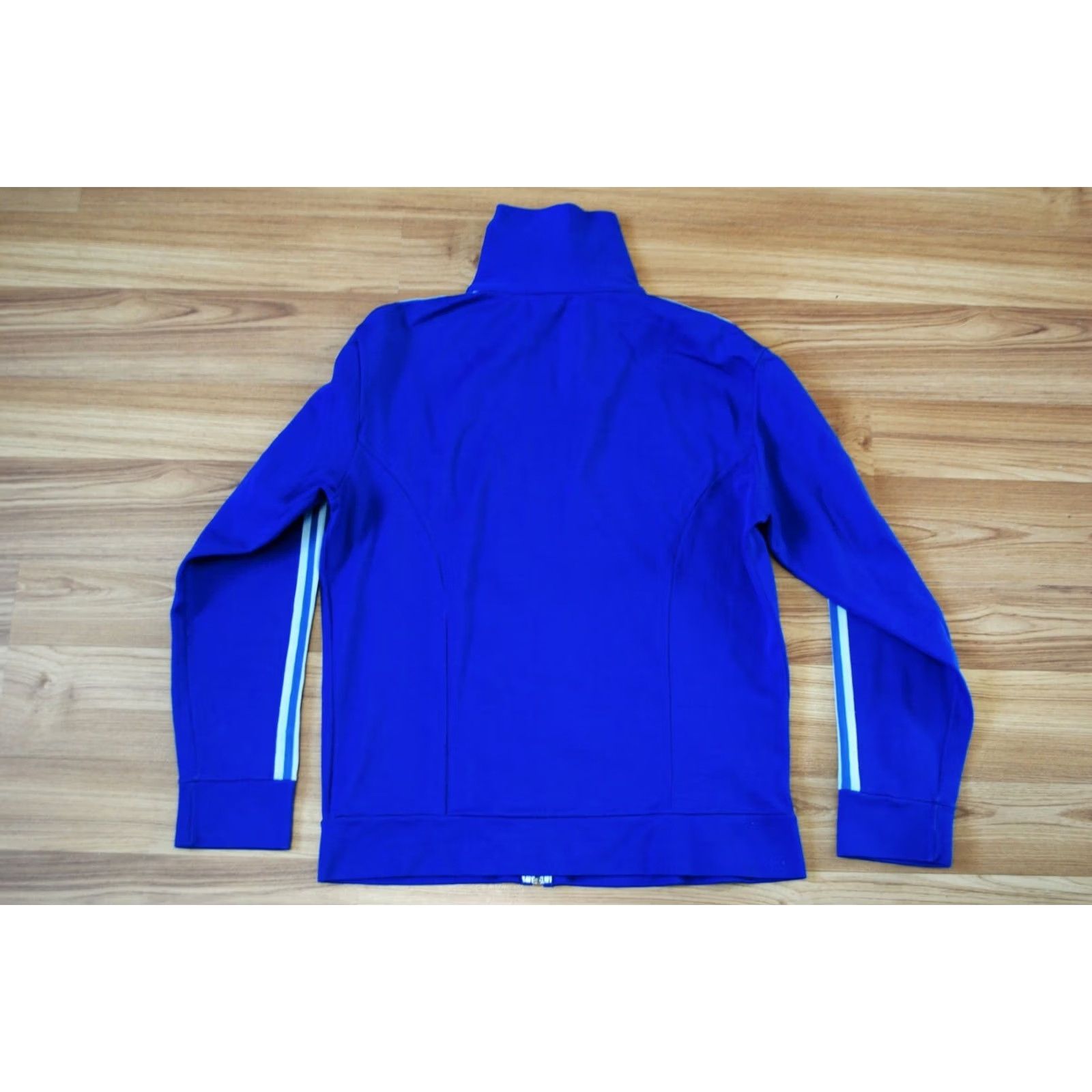 Adidas ADIDAS SPORT JACKET TRACK TOP VTG MADE IN HONG KONG 80s BLUE RED SIZE 4 SMALL Size US S / EU 44-46 / 1 - 5 Thumbnail