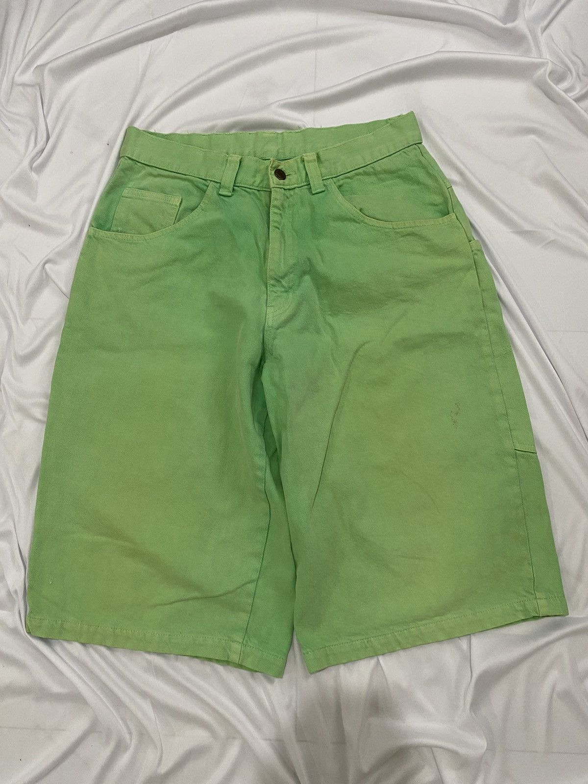 Japanese Brand Jorts baggy solid gang pants Size US 32 / EU 48 - 6 Thumbnail