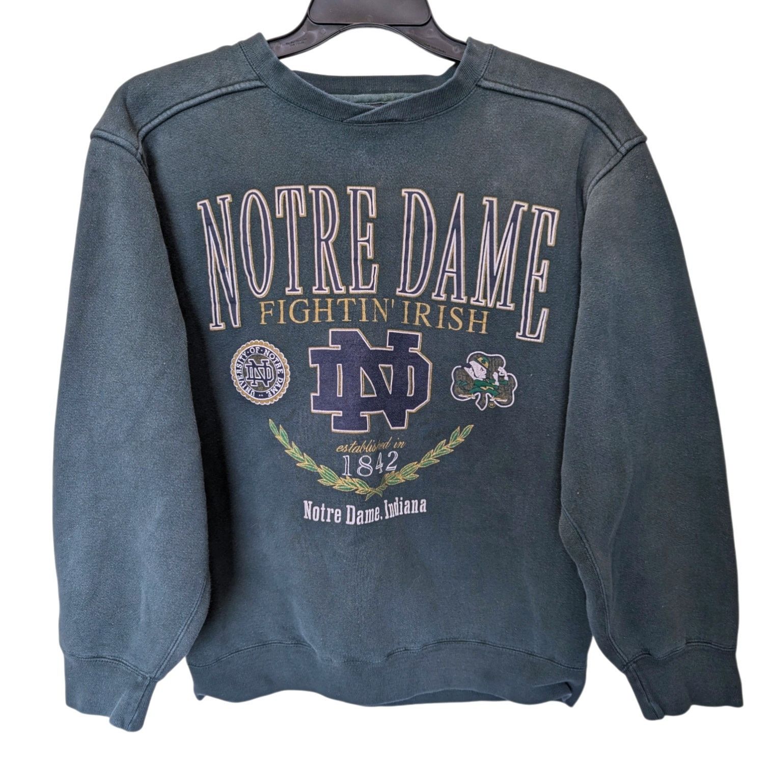 Galt Crew Vintage Galt Crew Notre Dame Fightin' Irish Sweatshirt Small Size US S / EU 44-46 / 1 - 1 Thumbnail