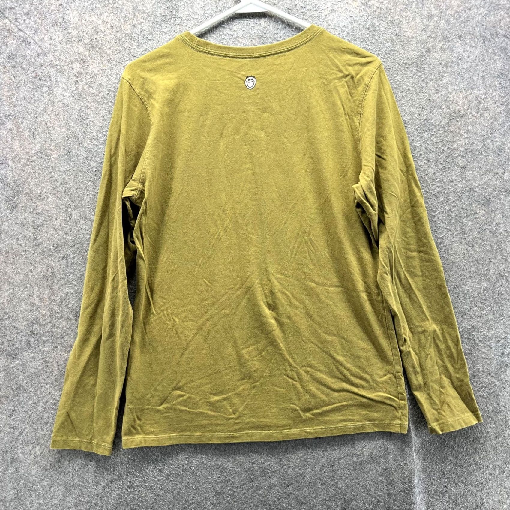 Life is Good Life is Good Shirt Womens Medium Green All We Need Heart Graphic Long Sleeve Top Size M / US 6-8 / IT 42-44 - 2 Thumbnail