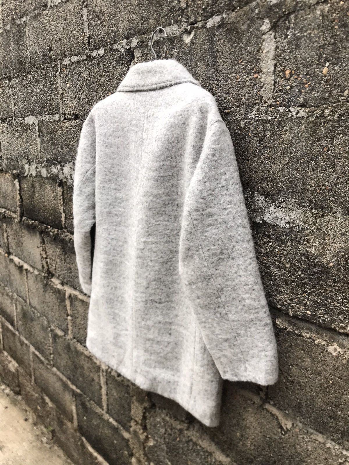 Benetton × United Colors Of Benetton 🌟Stile Benetton Wool Coat Jacket Size S / US 4 / IT 40 - 14 Thumbnail
