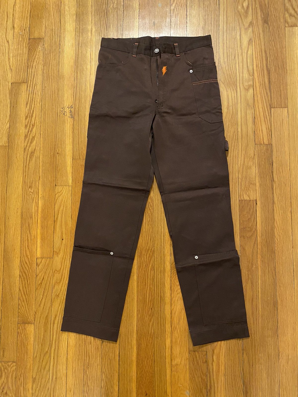 image of Walter Van Beirendonck Pants in Brown, Men's (Size 30)