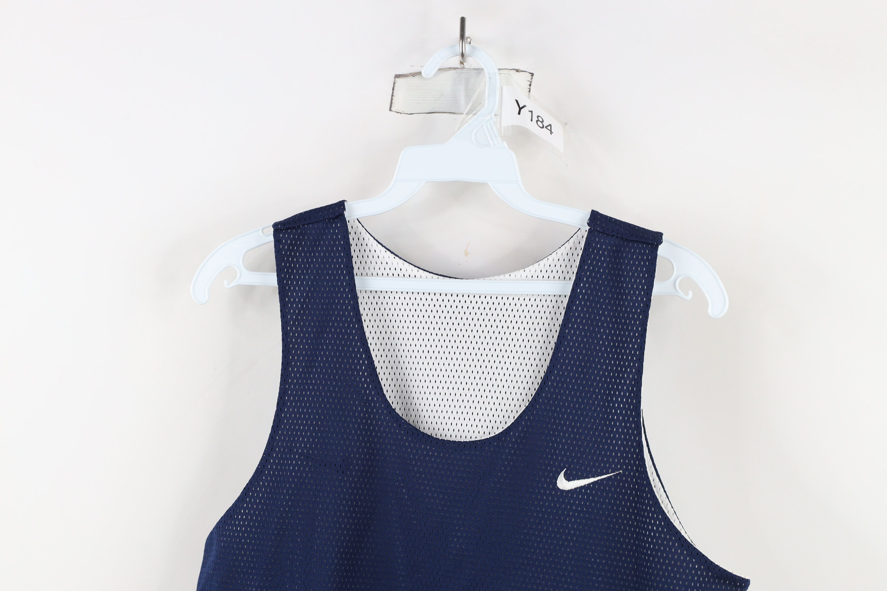 Nike × Vintage Vintage Nike Mini Swoosh Reversible Mesh Basketball Jersey Size US S / EU 44-46 / 1 - 11 Thumbnail