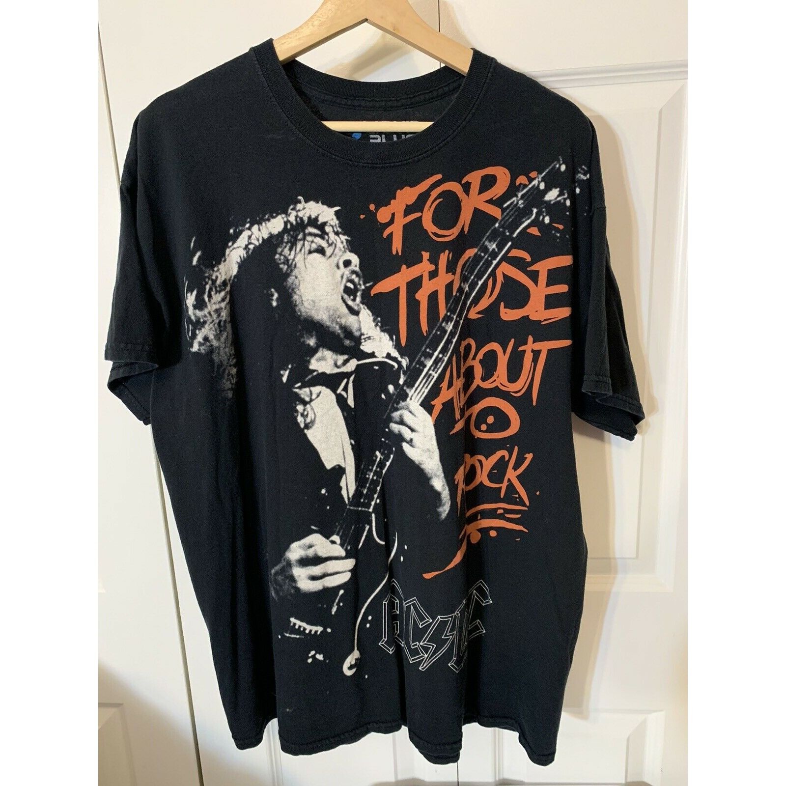 Liquid Blue AC/DC Liquid Blue T Shirt Men’s Sz XL For Those About To Roc Size US XL / EU 56 / 4 - 3 Thumbnail
