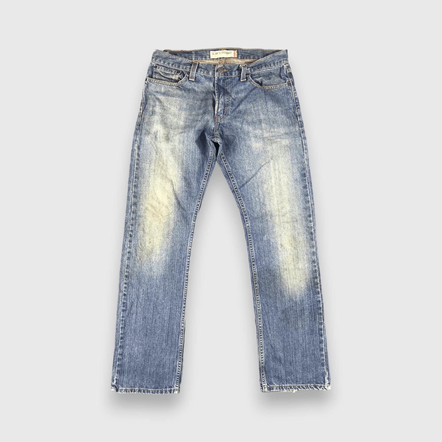 Levi's Vintage Blue Wash Levis 514 Jeans-J2500 Size US 34 / EU 50 - 1 Thumbnail