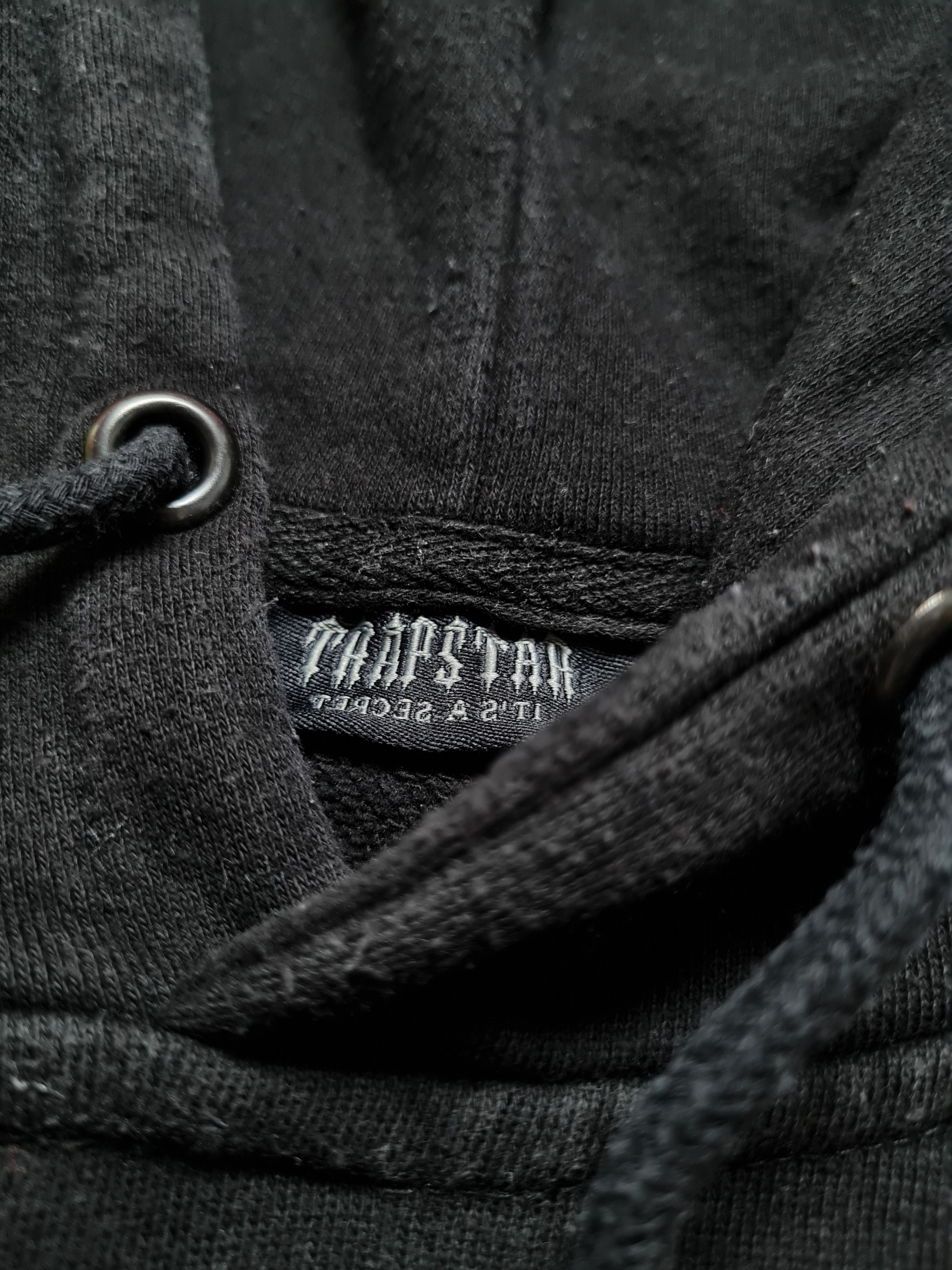 Trapstar London Vintage Hoodie Trapstar X Naruto Rare Black Big Logo Sz S-M Size US M / EU 48-50 / 2 - 17 Thumbnail