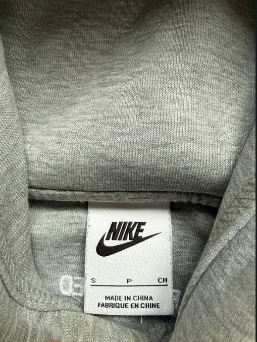 Nike Nike Big Swoosh Hoodie Heather Gray Size US S / EU 44-46 / 1 - 4 Thumbnail