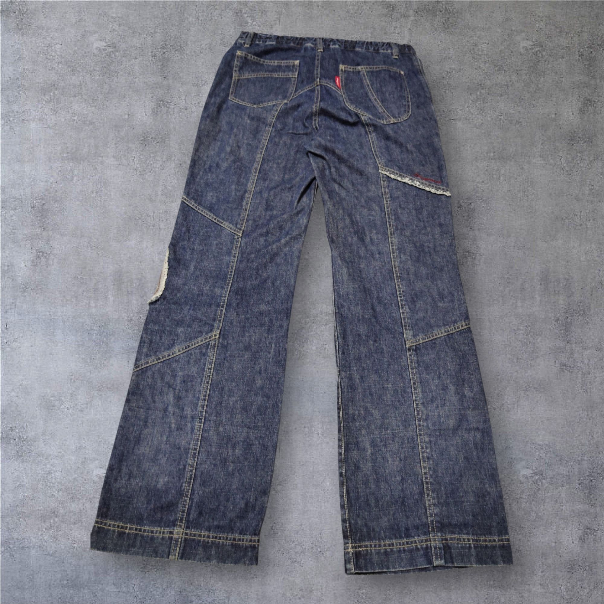 Designer × Japanese Brand VINTAGE DRUG STORES DENIM PANT Size US 32 / EU 48 - 2 Thumbnail