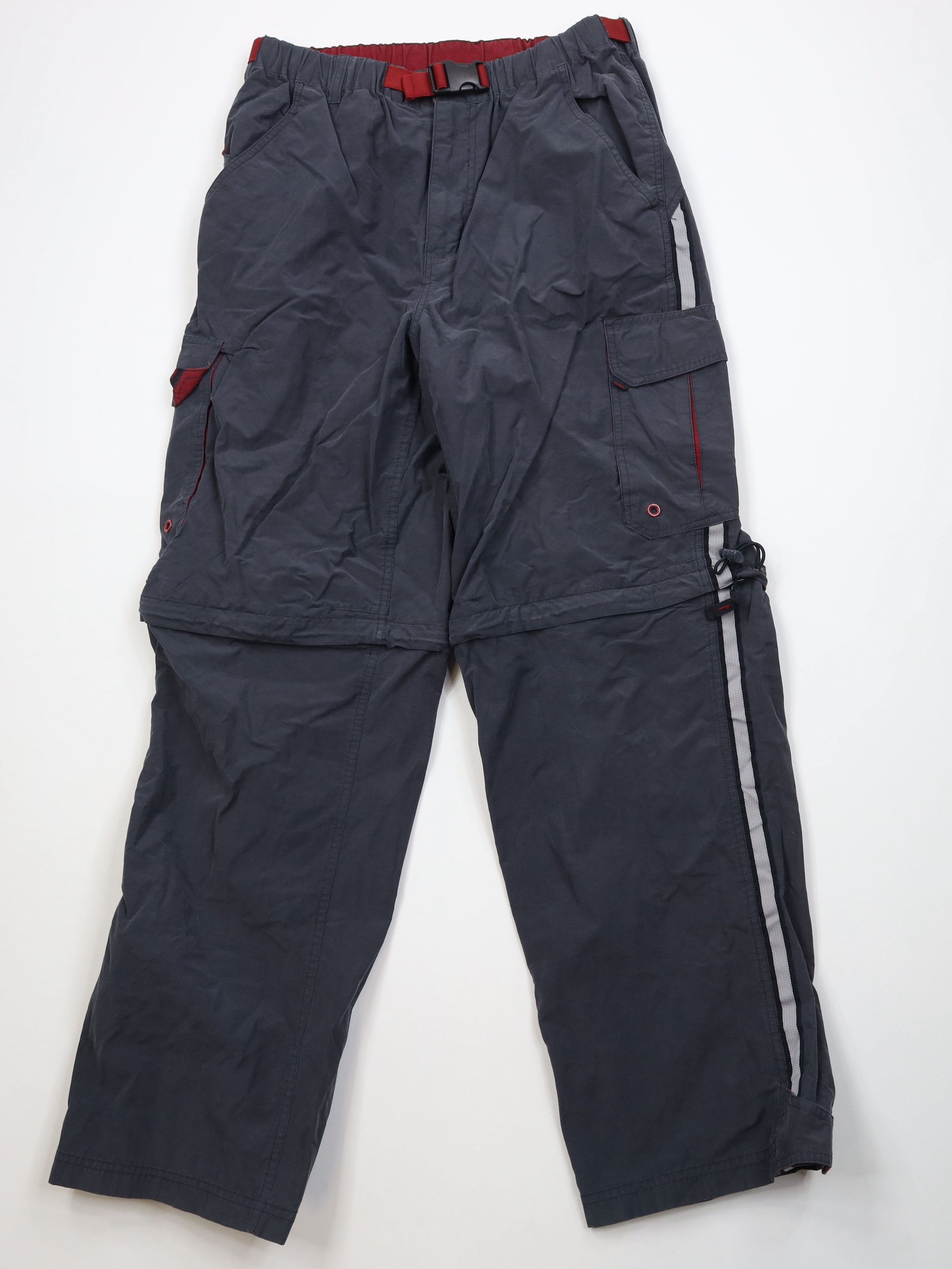 Vintage Vintage 90s Y2K Streetwear Wide Leg Cargo Pants Shorts Size US 34 / EU 50 - 1 Thumbnail