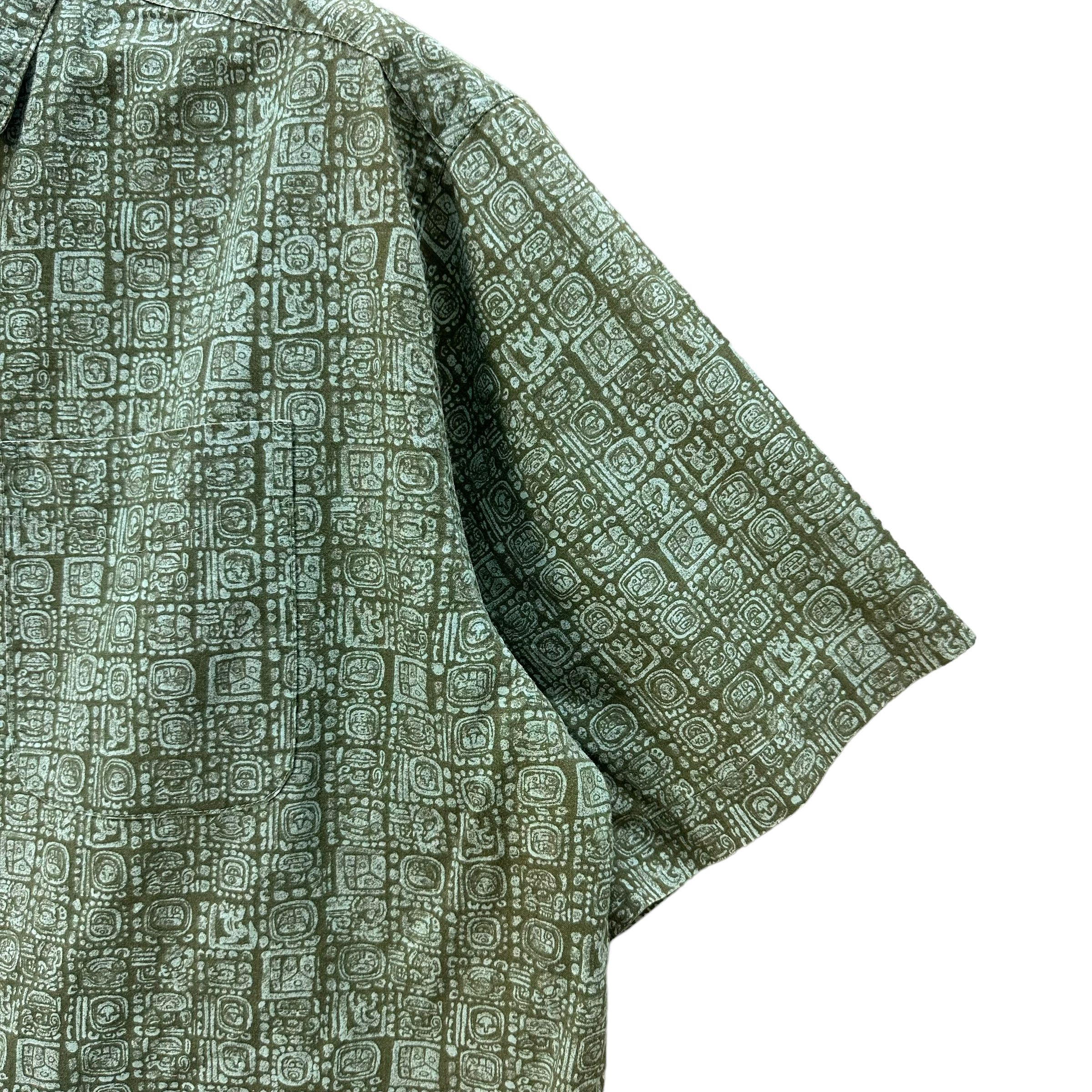 L.L. Bean LL BEAN FULLPRINT BUTTON UPS SHIRT #7945-191 Size US L / EU 52-54 / 3 - 5 Thumbnail