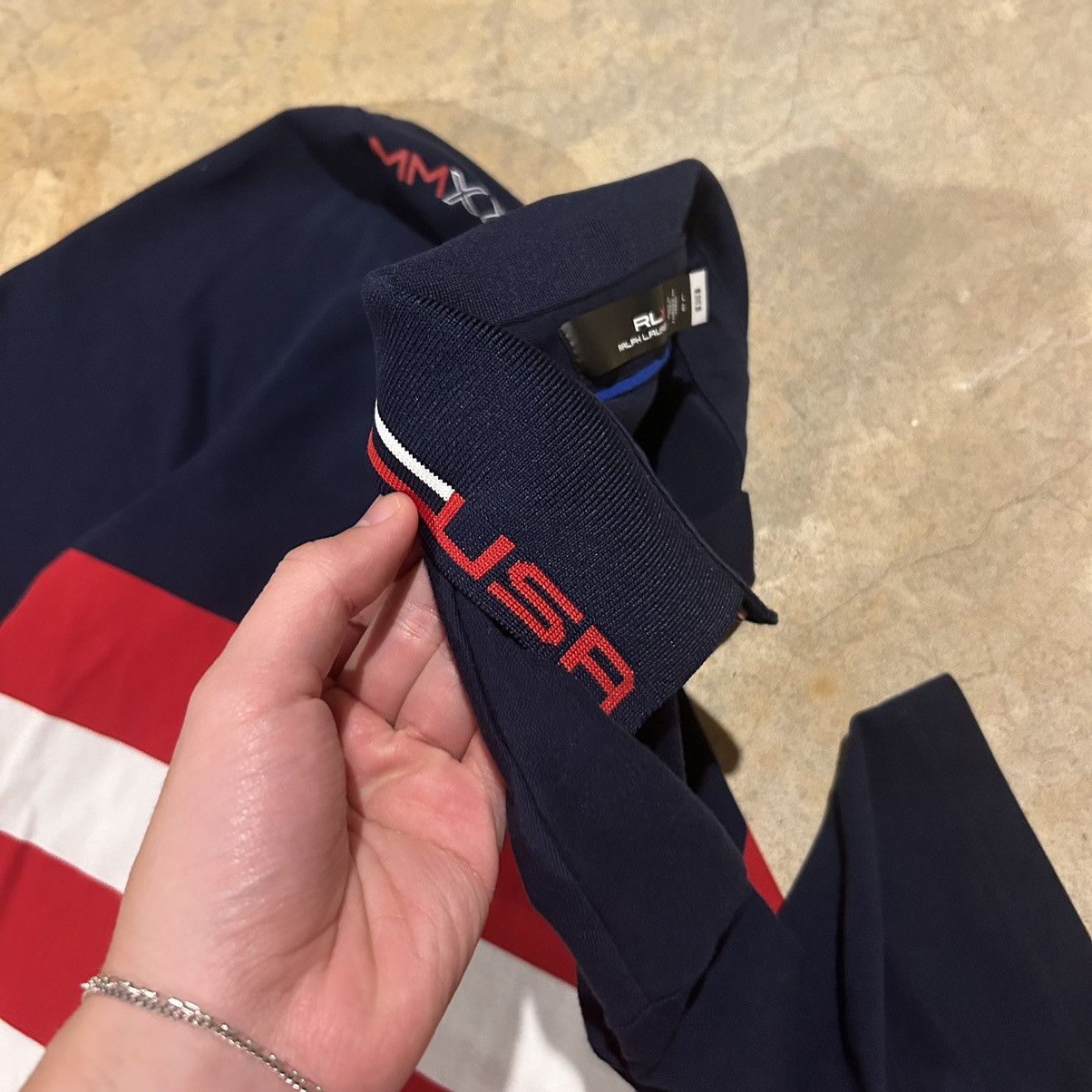 Polo Ralph Lauren × RLX Ralph Lauren Polo Ralph Lauren RLX Ryder Cup 2023 Uniform Shirt Size US L / EU 52-54 / 3 - 4 Thumbnail