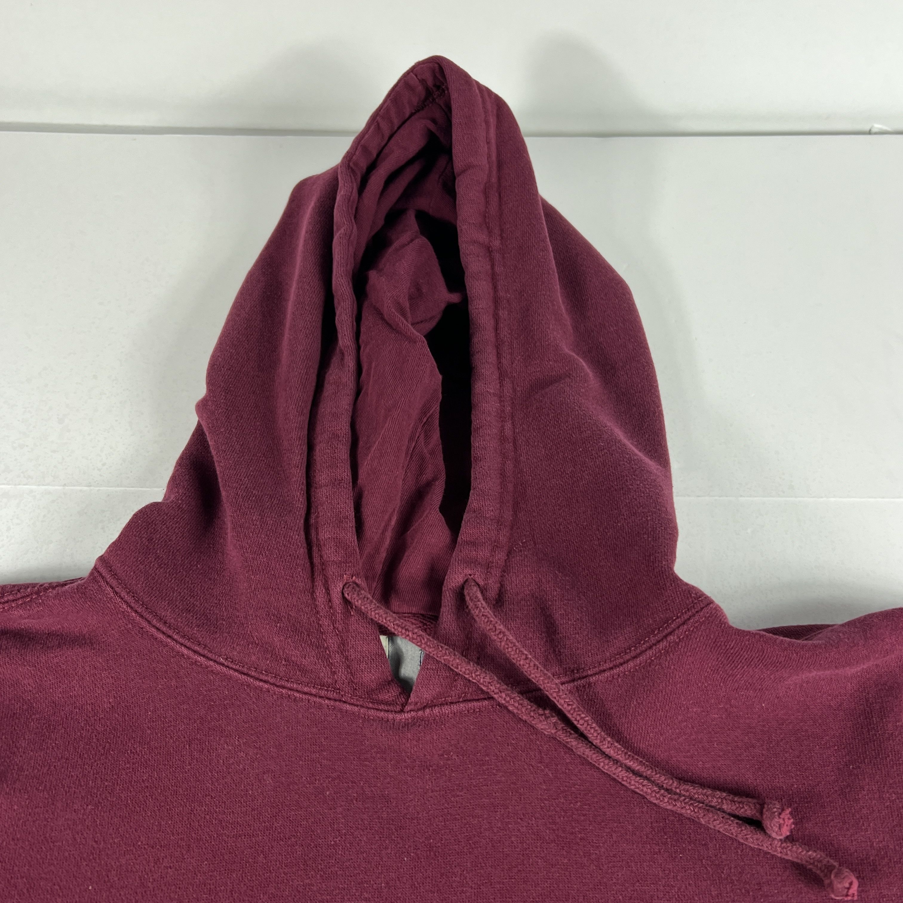 J. America × NCAA Y2K Mississippi State Bulldogs Sweatshirt Red Faded Hoodie Size US L / EU 52-54 / 3 - 6 Thumbnail