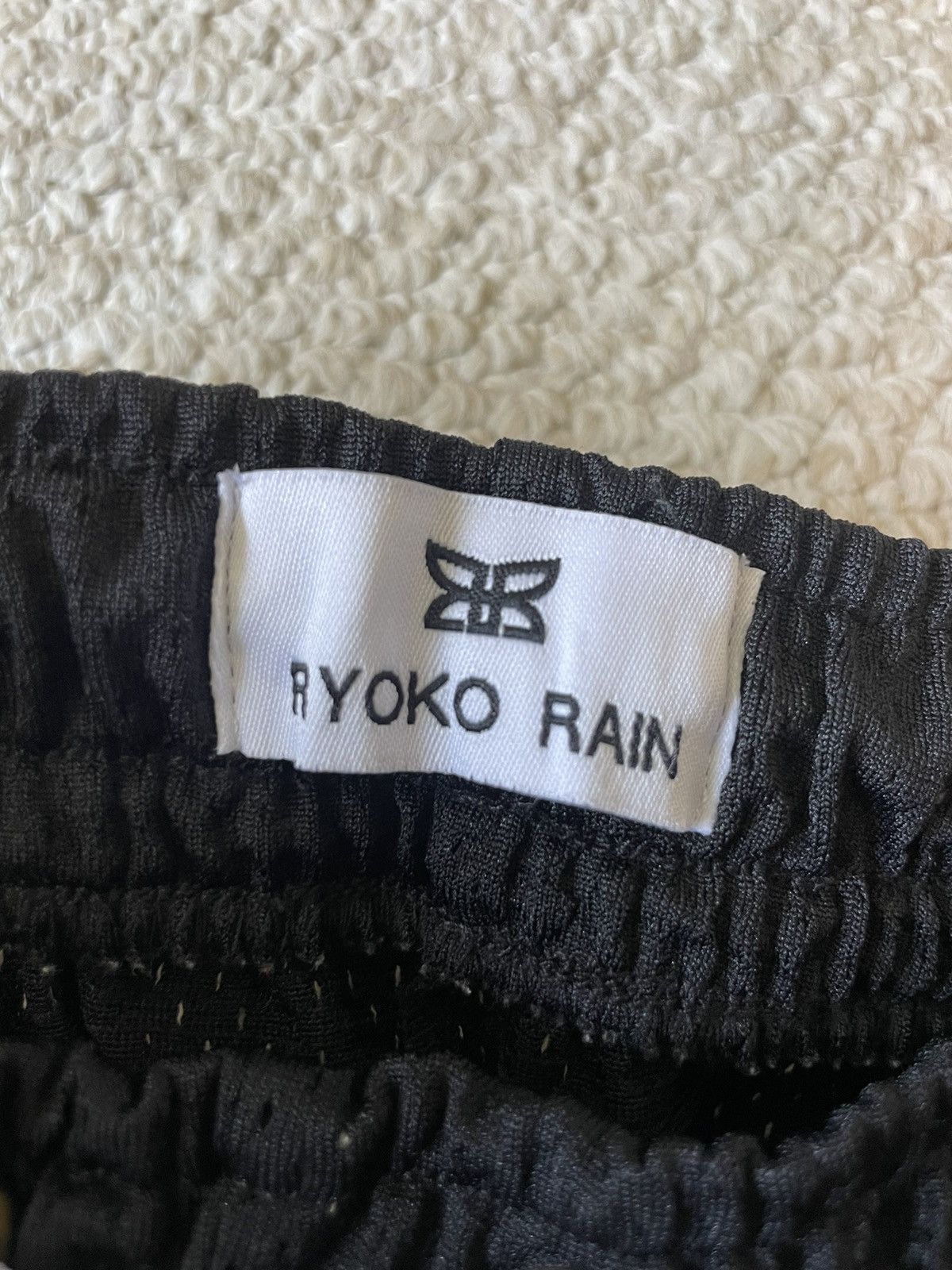Japanese Brand Ryoko Rain Black Classic Mesh Shorts Size US 30 / EU 46 - 3 Thumbnail