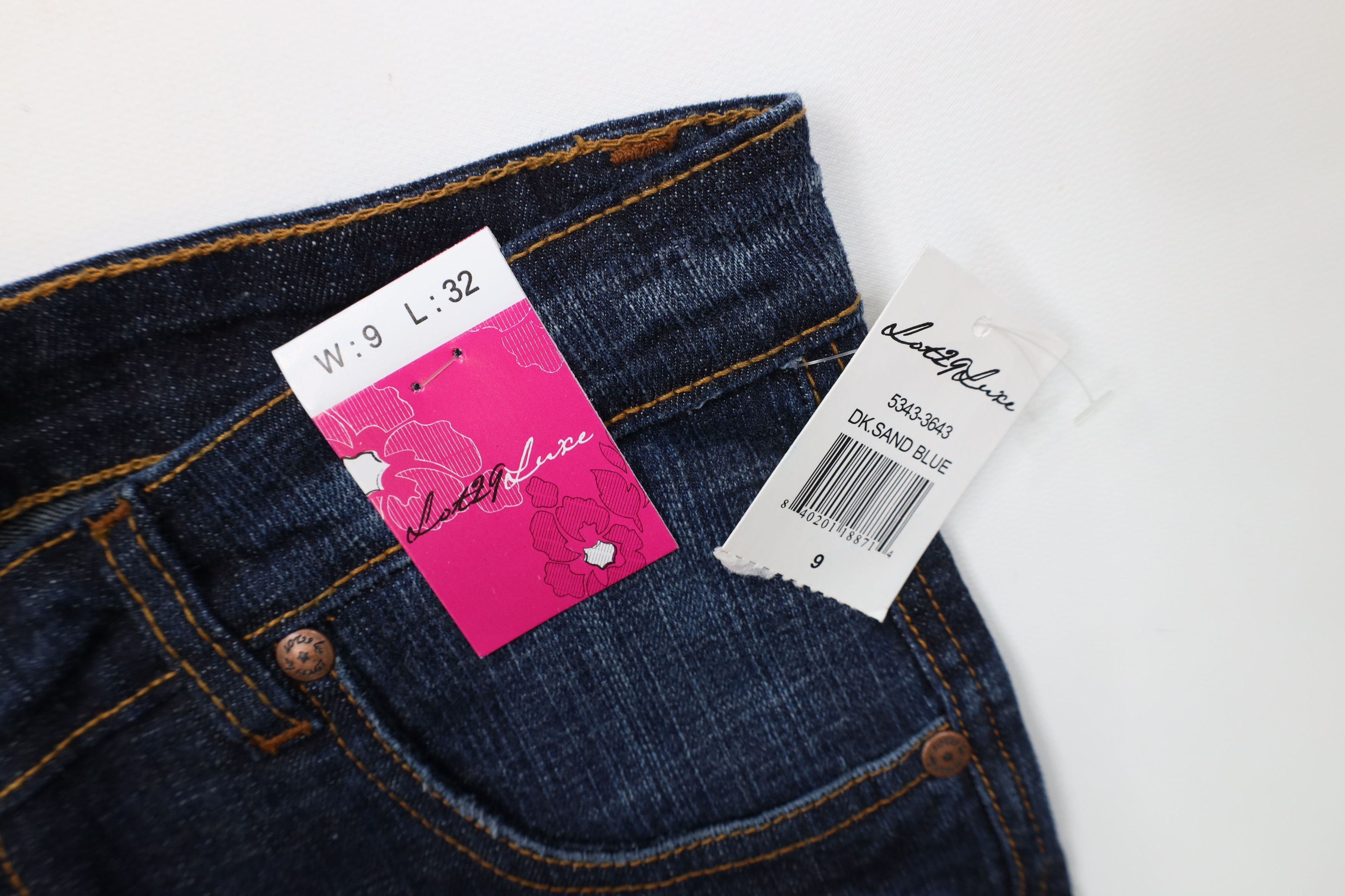 Vintage Deadstock Vintage Y2K Lot 29 Flared Wide Leg Jeans Size 30" / US 8 / IT 44 - 6 Thumbnail