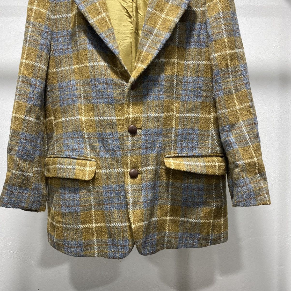 Designer × Harris Tweed Harris Tweed Tartan Wool Blazer Plaid 90s Vivienne Westwood Size US S / EU 44-46 / 1 - 3 Thumbnail