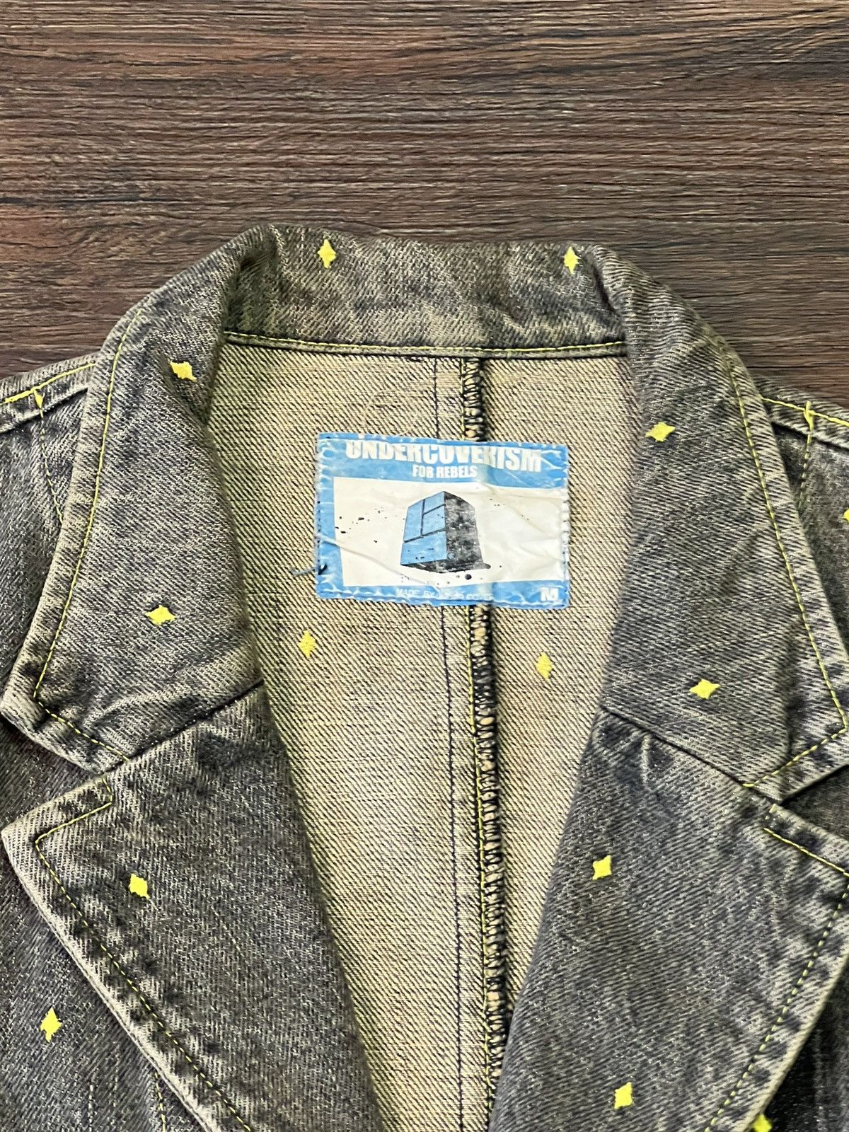 Undercover UNDERCOVER ILLUSION OF HAZE 2 PIECE DENIM SUIT - S/S02 Size 38S - 5 Thumbnail