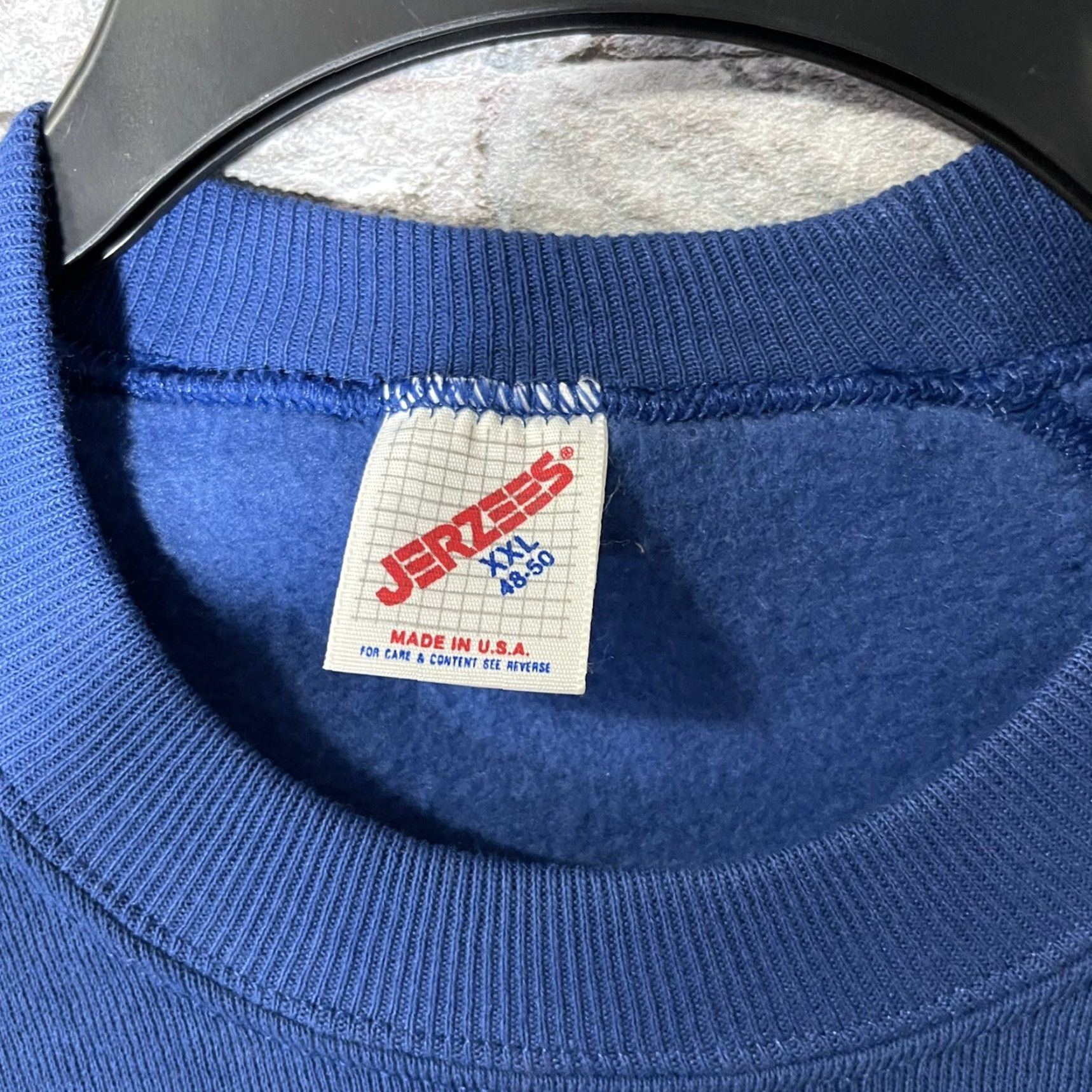Jerzees VINTAGE 90s Jerzees Hand Painted Honda Special Force Sweatshirt Made USA 2XL Size US XXL / EU 58 / 5 - 4 Thumbnail