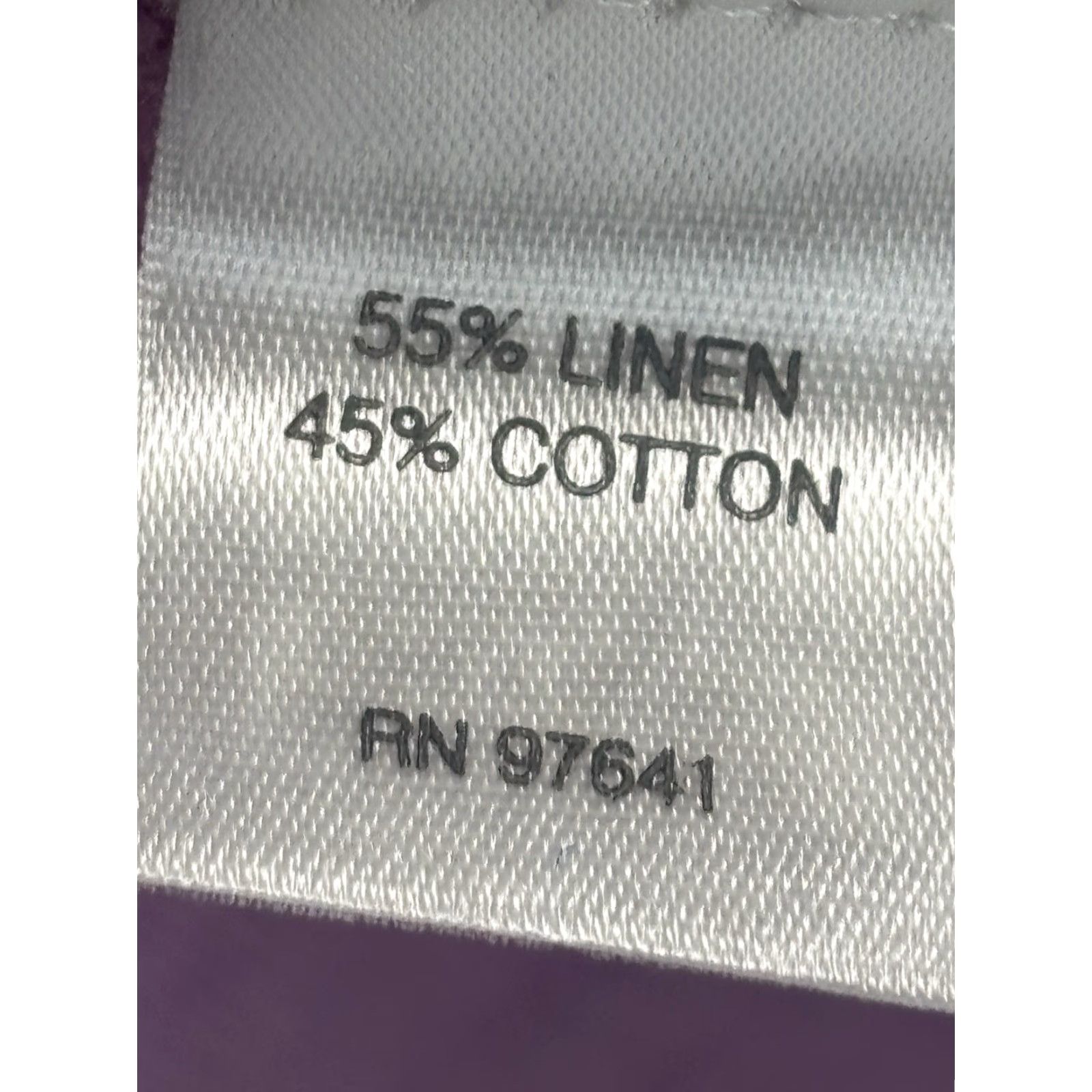 J. Jill J. Jill Women’s Sweater X-Large Linen Blend Lavender Coastal Slouchy Breathable Size XL / US 12-14 / IT 48-50 - 7 Thumbnail