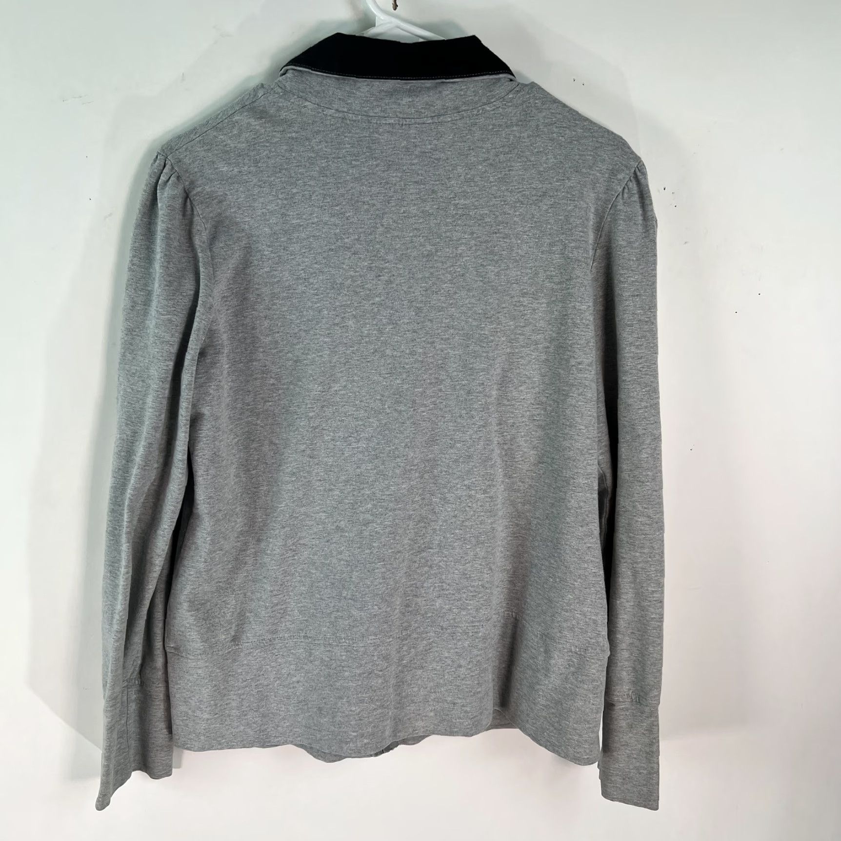 Champion C9 By Champion Jacket Adult Large Gray Men's Full Zip Collared Casual Solid Cotton Spandex Mens Size US L / EU 52-54 / 3 - 2 Thumbnail