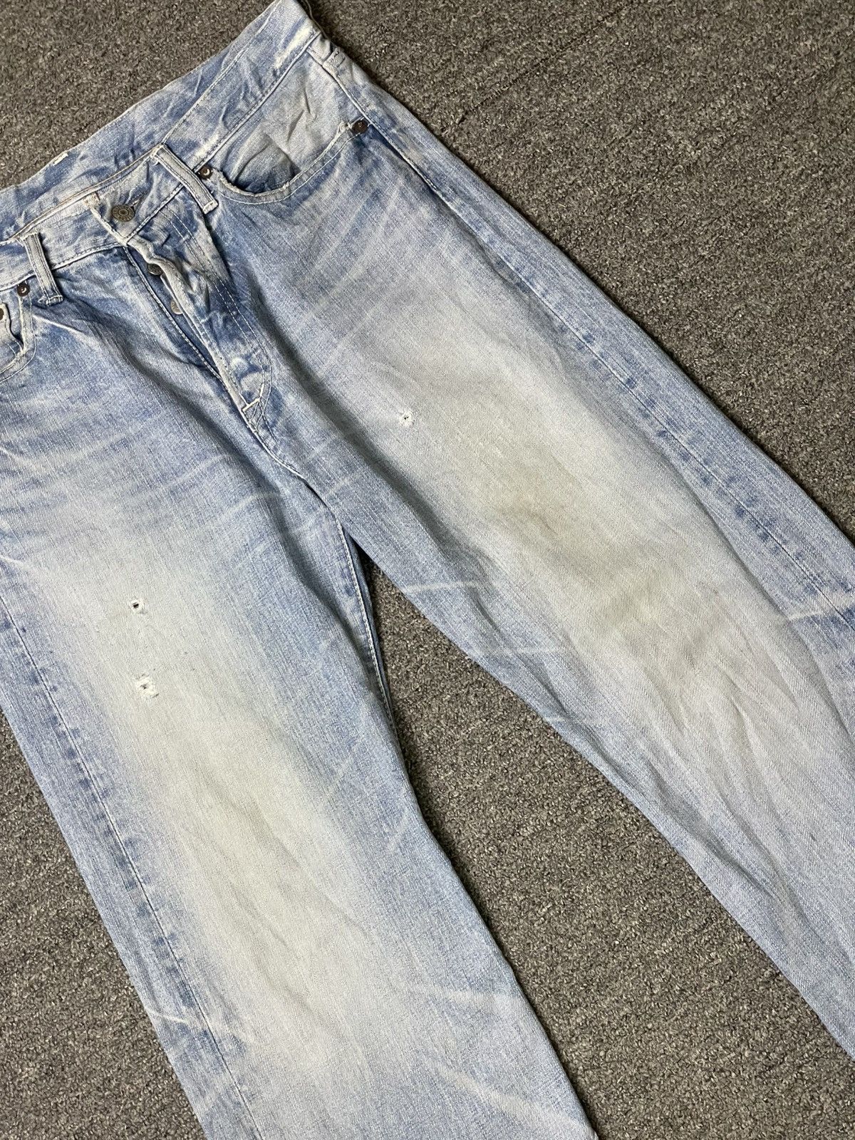 OMNIGOD × Vintage OMNIGOD Brand Casual Straight Cut Jeans (92) Size US 33 - 3 Thumbnail