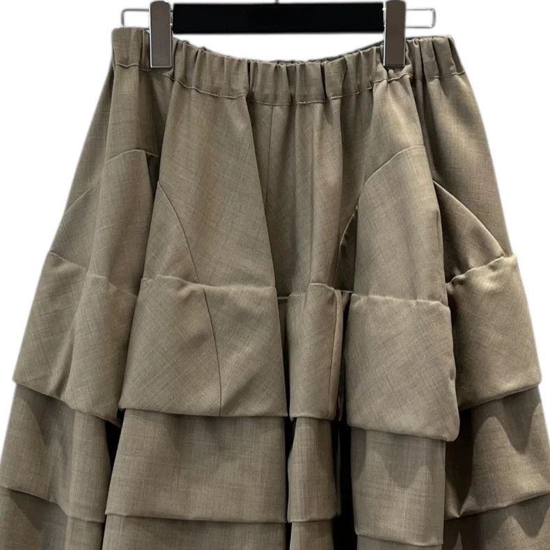 Other Comme Des Garcons Wool puff layered skirt Size 24" / US 00 / IT 34 - 3 Thumbnail