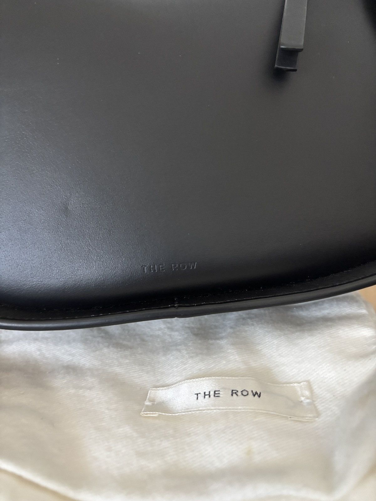 The Row The Row Half Moon Shoulder Bag Black Size ONE SIZE - 2 Thumbnail