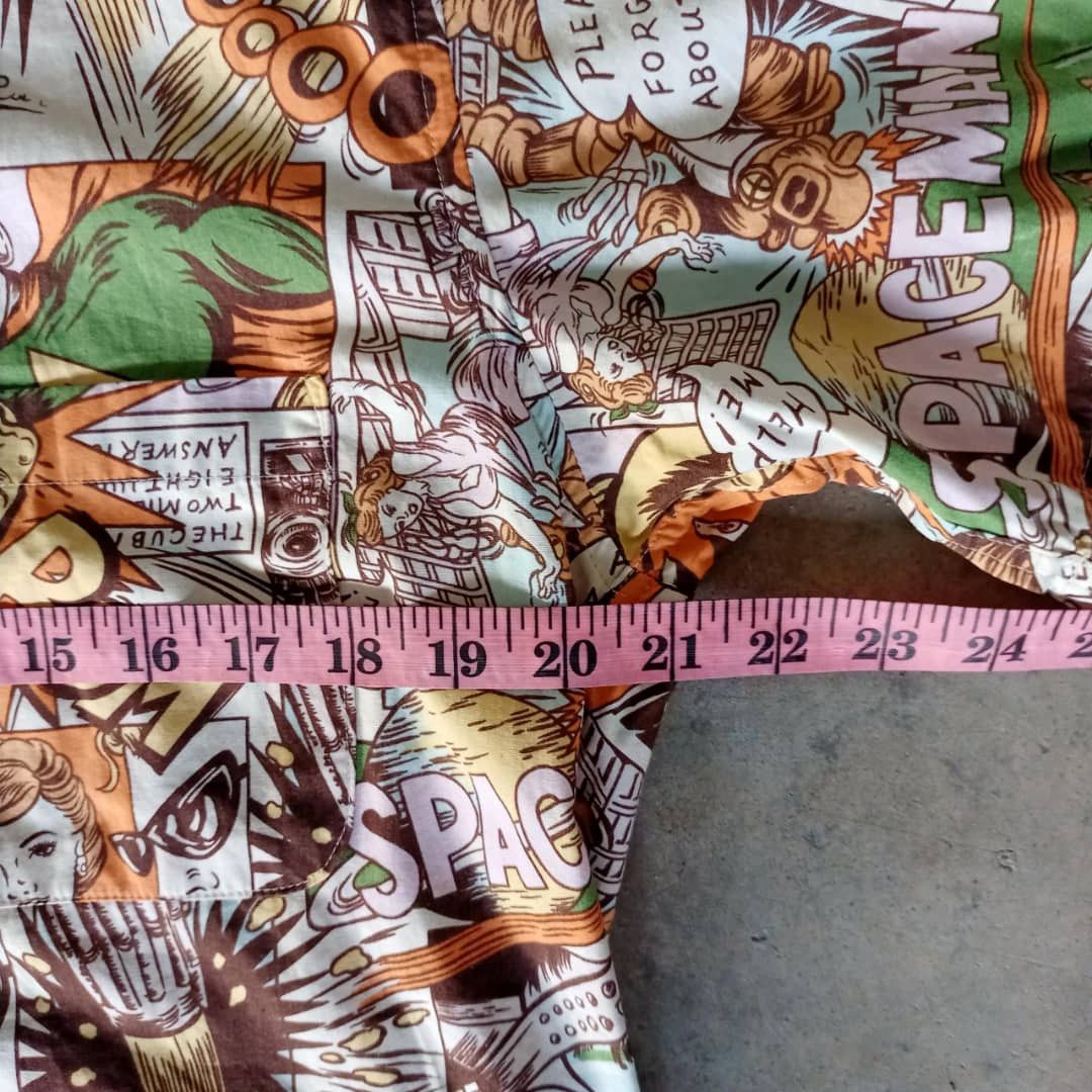 Cartoon Network SPACEMAN SHIRT ROUGH TRADE CARTOONS Size US M / EU 48-50 / 2 - 9 Thumbnail
