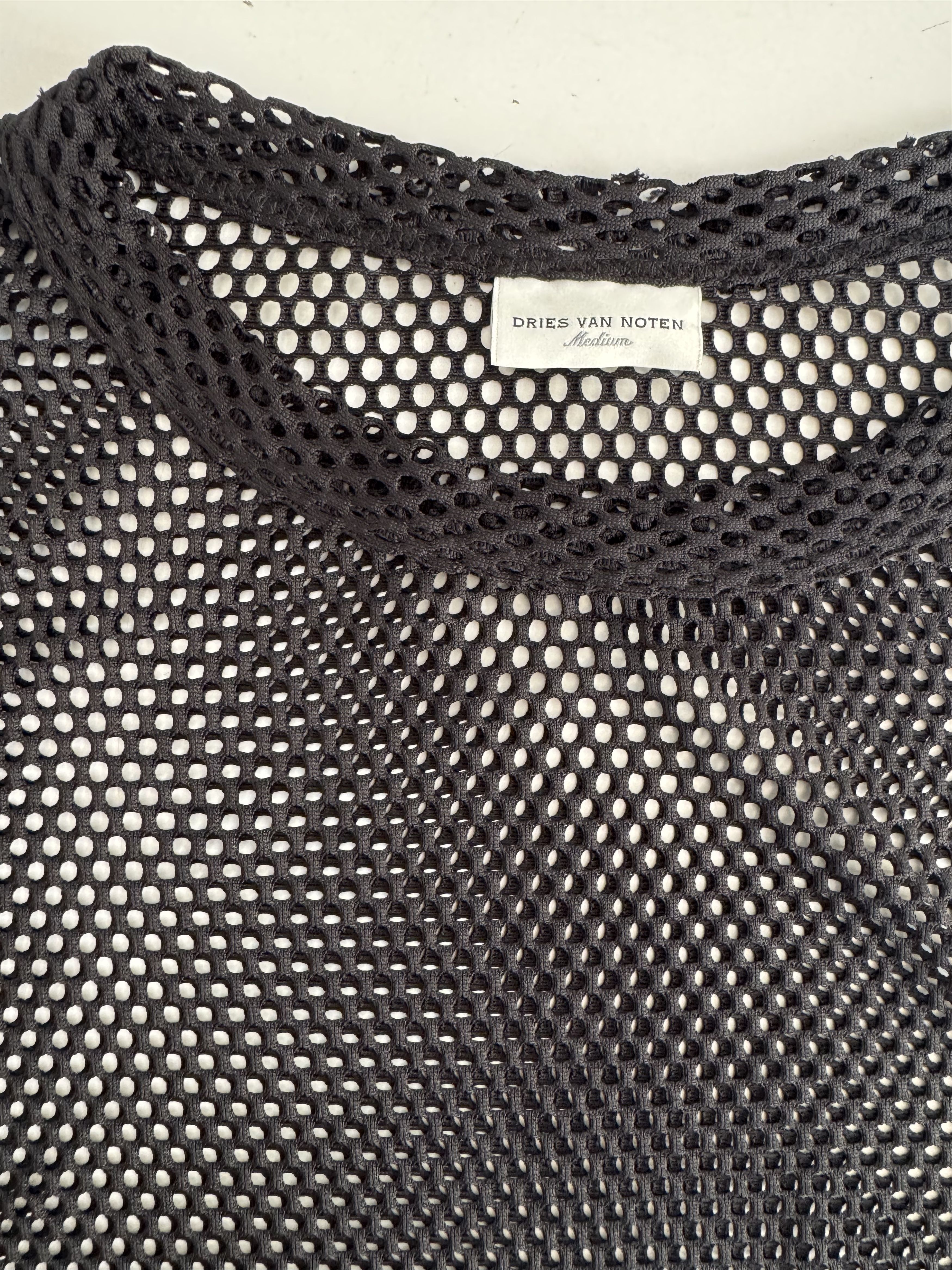 Dries Van Noten Dries Van Noten Mesh Top Size US M / EU 48-50 / 2 - 3 Thumbnail