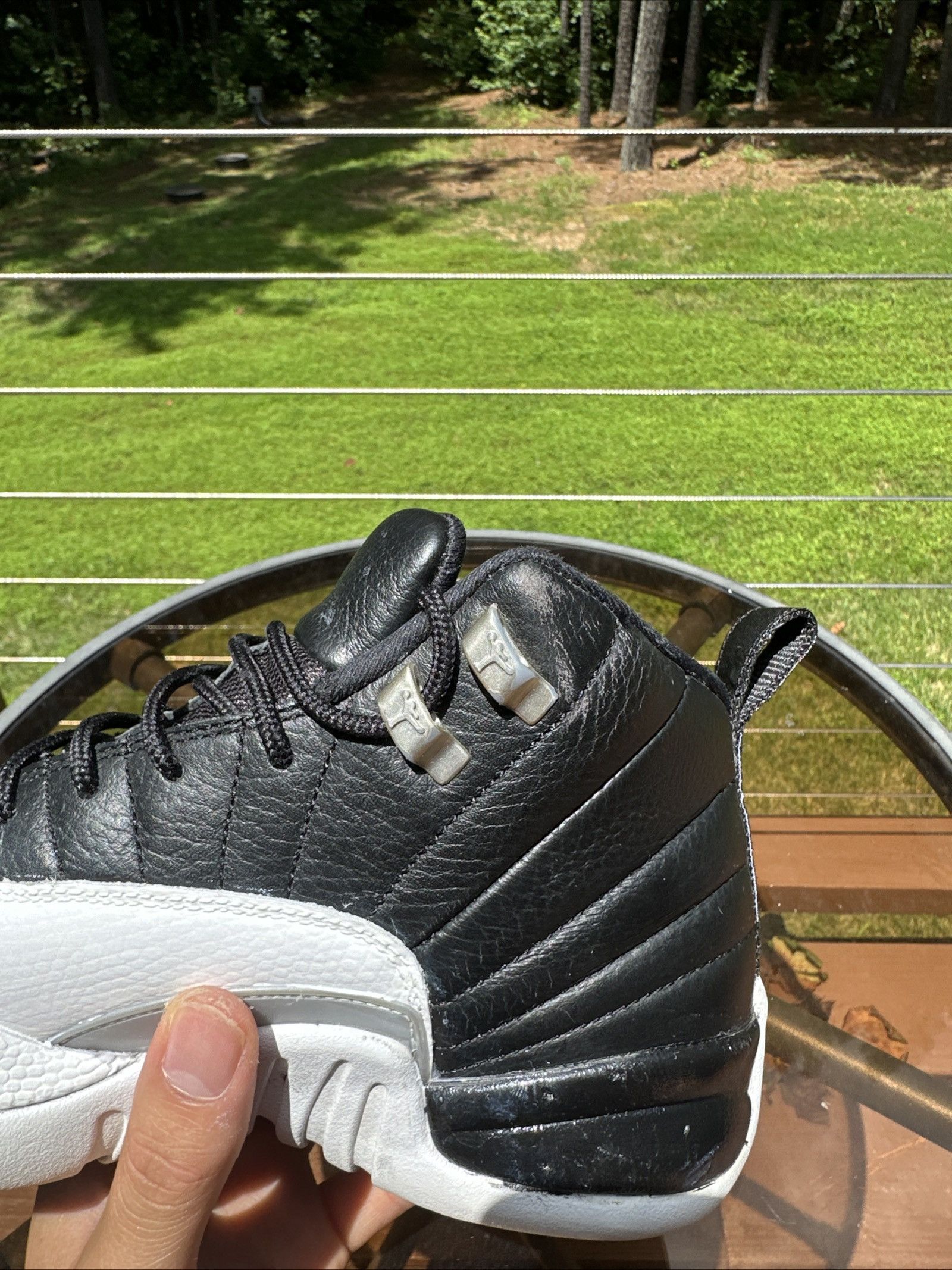 Jordan Brand Nike Air Jordan 12 Retro Playoffs 153265-006 GS Sz 6y Size US 6 / EU 39 - 17 Thumbnail