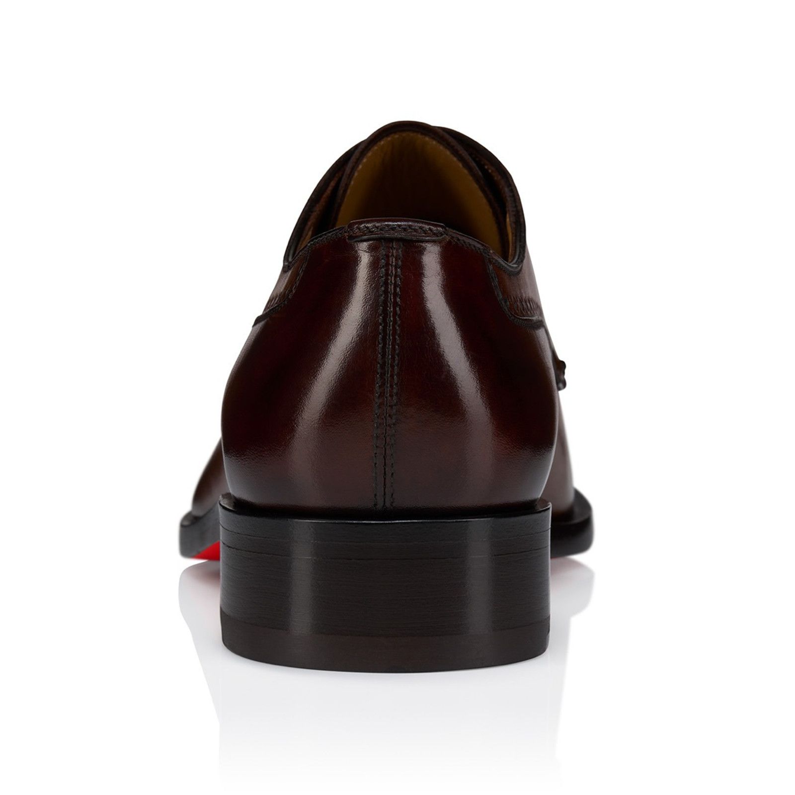 Christian Louboutin Christian Louboutin Sartoby Flat Brown Leather Derby 45 12 Size US 12 / EU 45 - 14 Thumbnail