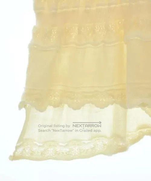 Comme des Garcons COMME des GARCONS White Ruffled Tricot Top. Size M / US 6-8 / IT 42-44 - 5 Thumbnail