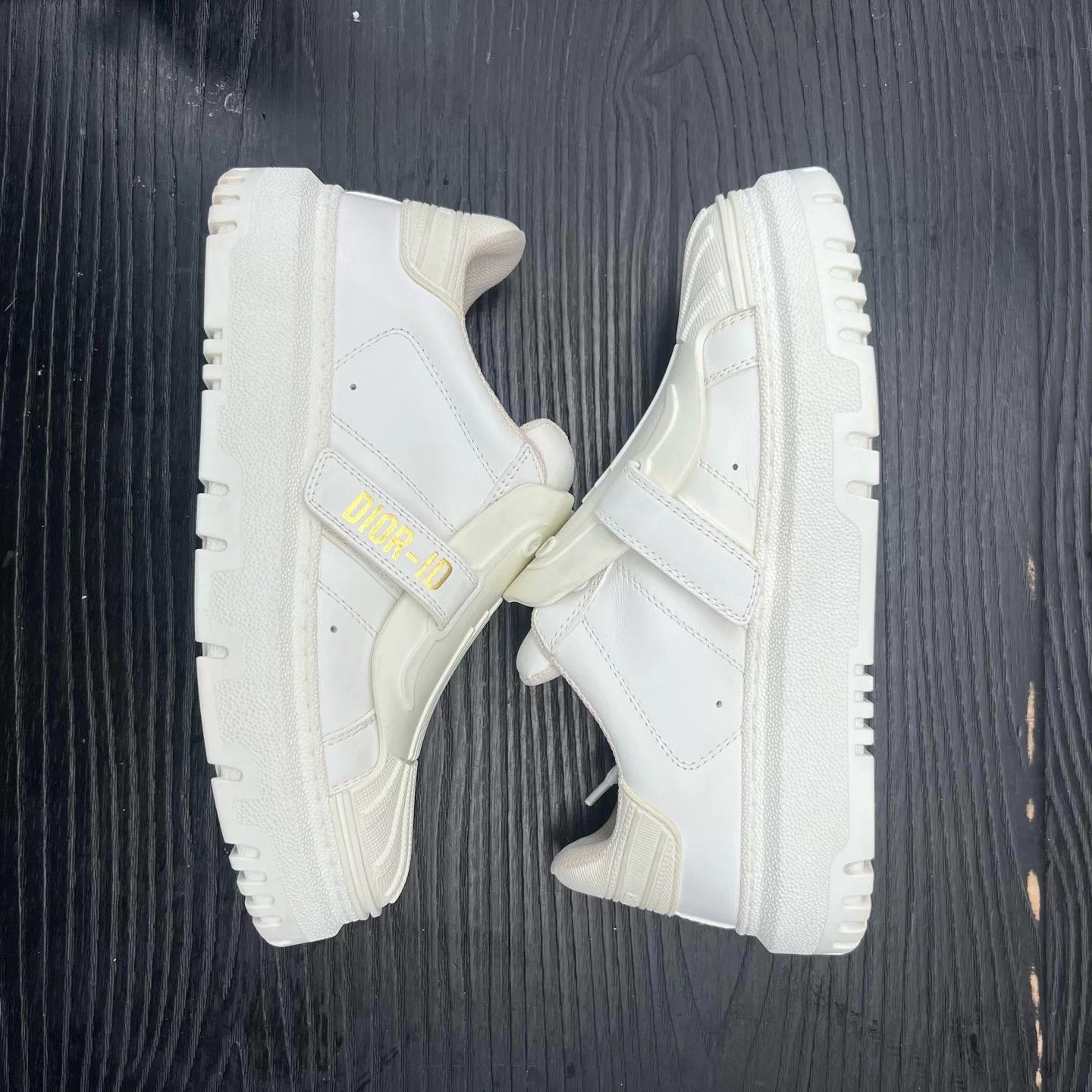 Dior Dior women's white shell-toe sneakers EU 36.5 Size US 6 / IT 36 - 7 Thumbnail