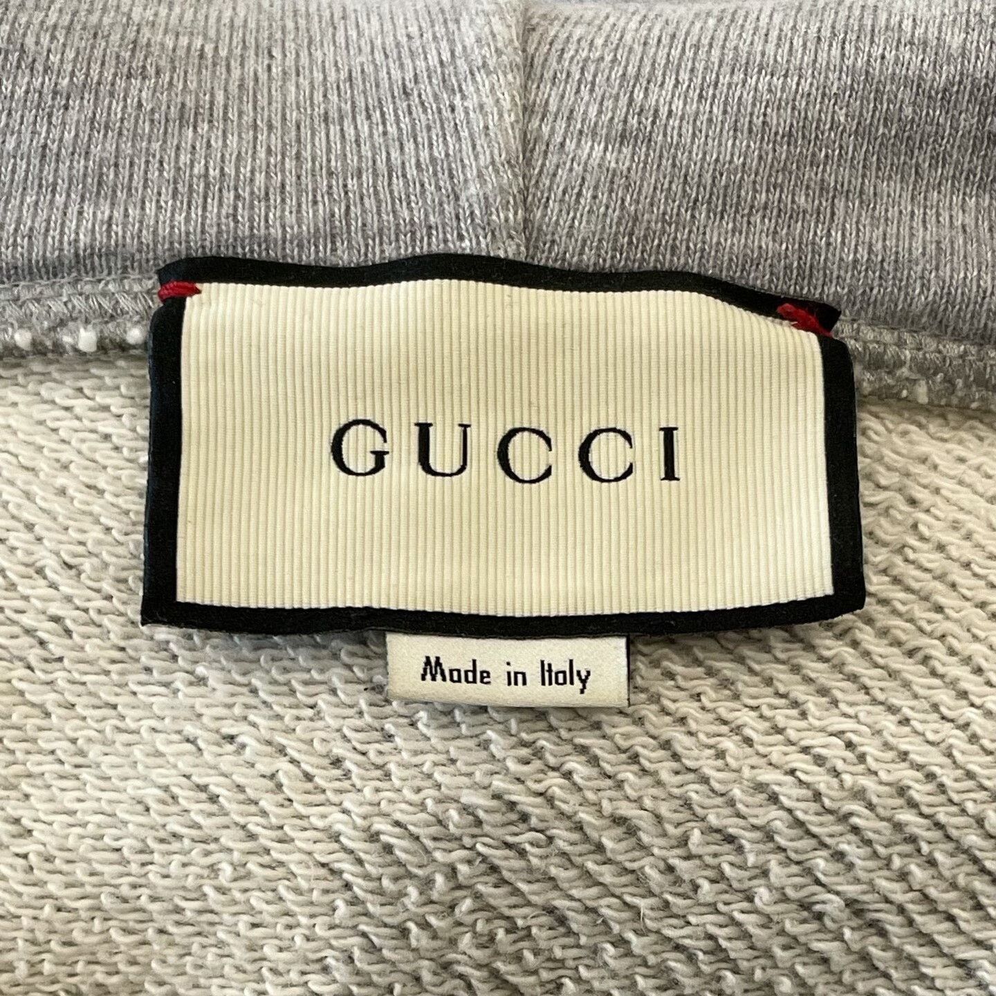 Gucci gucci gray hoodie with intricate embroidery Size US S / EU 44-46 / 1 - 5 Thumbnail