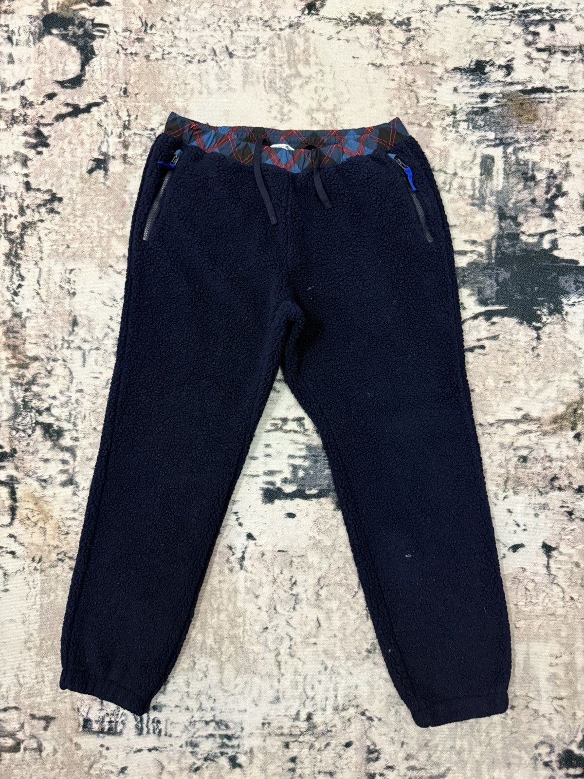 JW Anderson × Japanese Brand × Uniqlo Uniqlo J.W. anderson Shearling Fleece Sweatpants Size US 36 / EU 52 - 3 Thumbnail