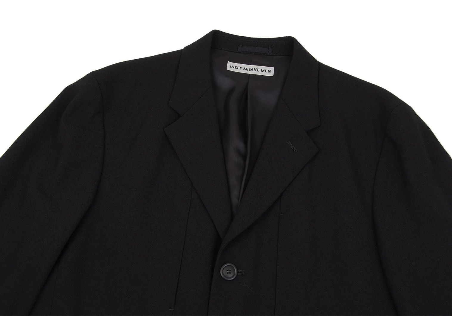 Issey Miyake Wool Set-Up in Black - Size 3 Size US L / EU 52-54 / 3 - 3 Thumbnail