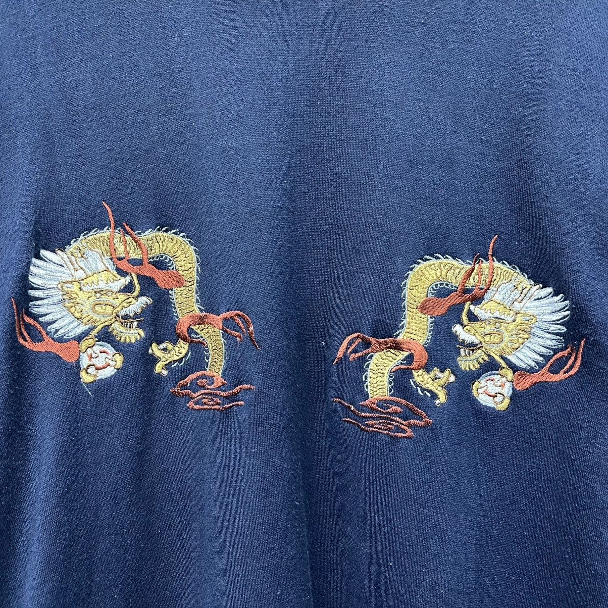Japanese Brand Sukajan Dragon Japan Sweatshirt Size US XL / EU 56 / 4 - 6 Thumbnail