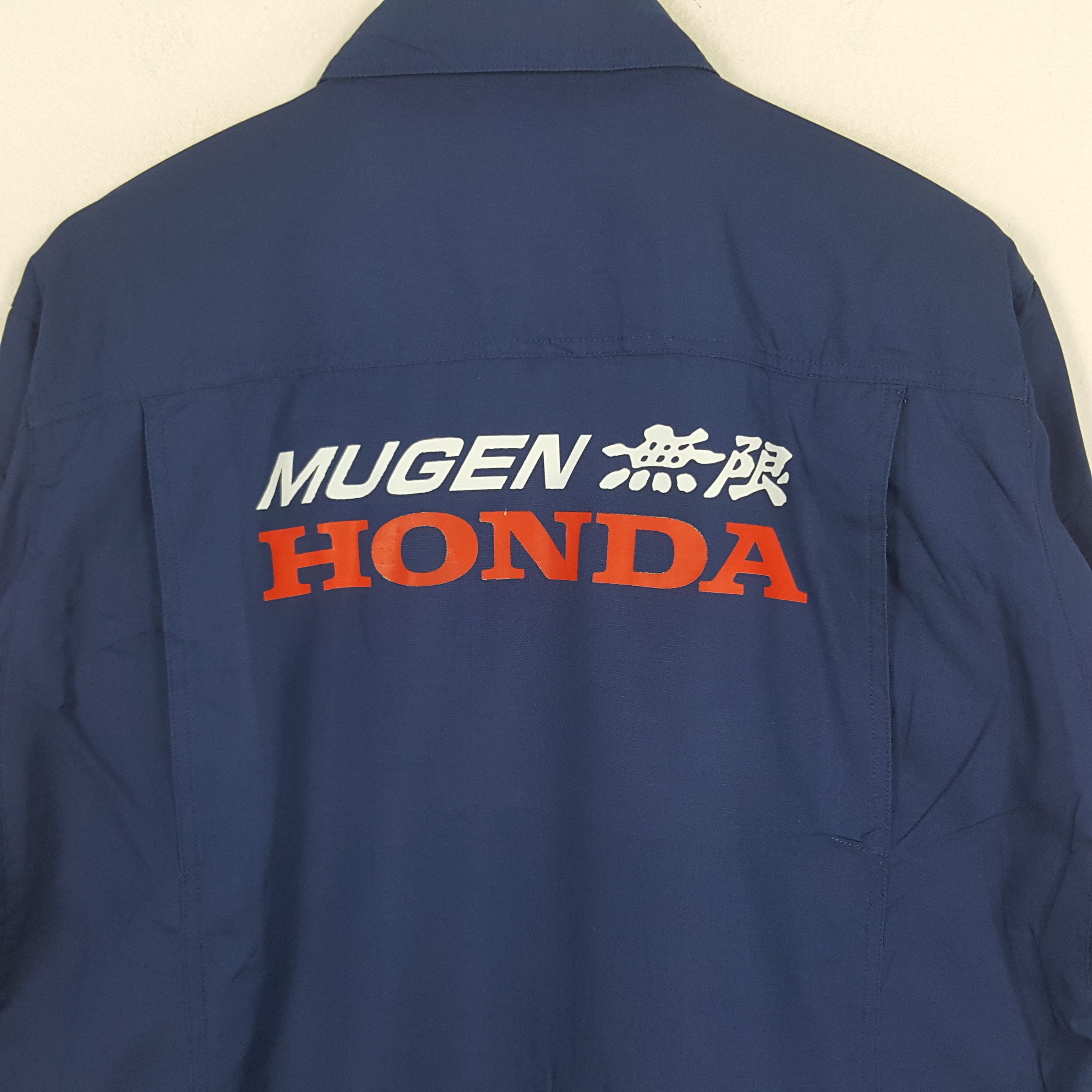 Honda × Vintage Vintage Mugen Honda Japanese Racing Team Custom Art Jacket Size US L / EU 52-54 / 3 - 2 Thumbnail