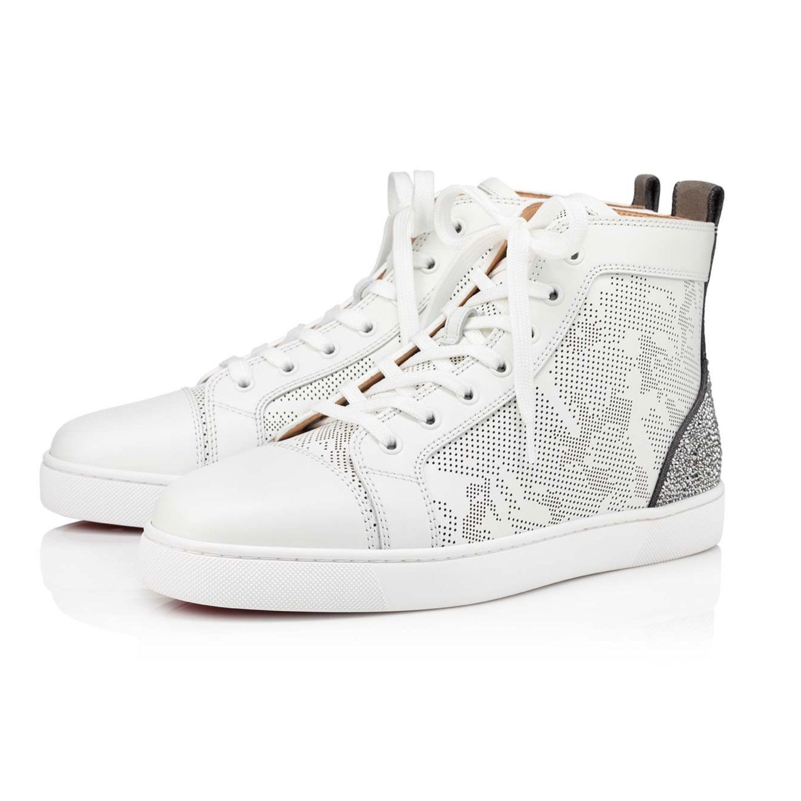 Christian Louboutin Christian Louboutin Mens Louis Calf High Top Sneaker 46 13 Size US 13 / EU 46 - 1 Thumbnail