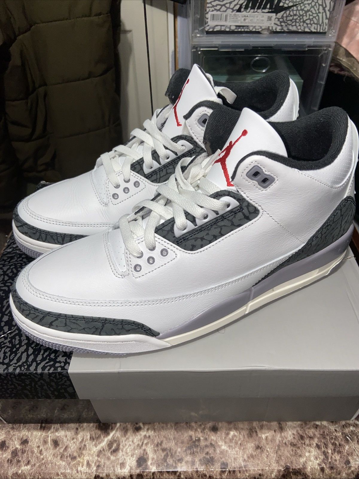 Air Jordan 3 Retro 'Cement Grey' Size 11.5